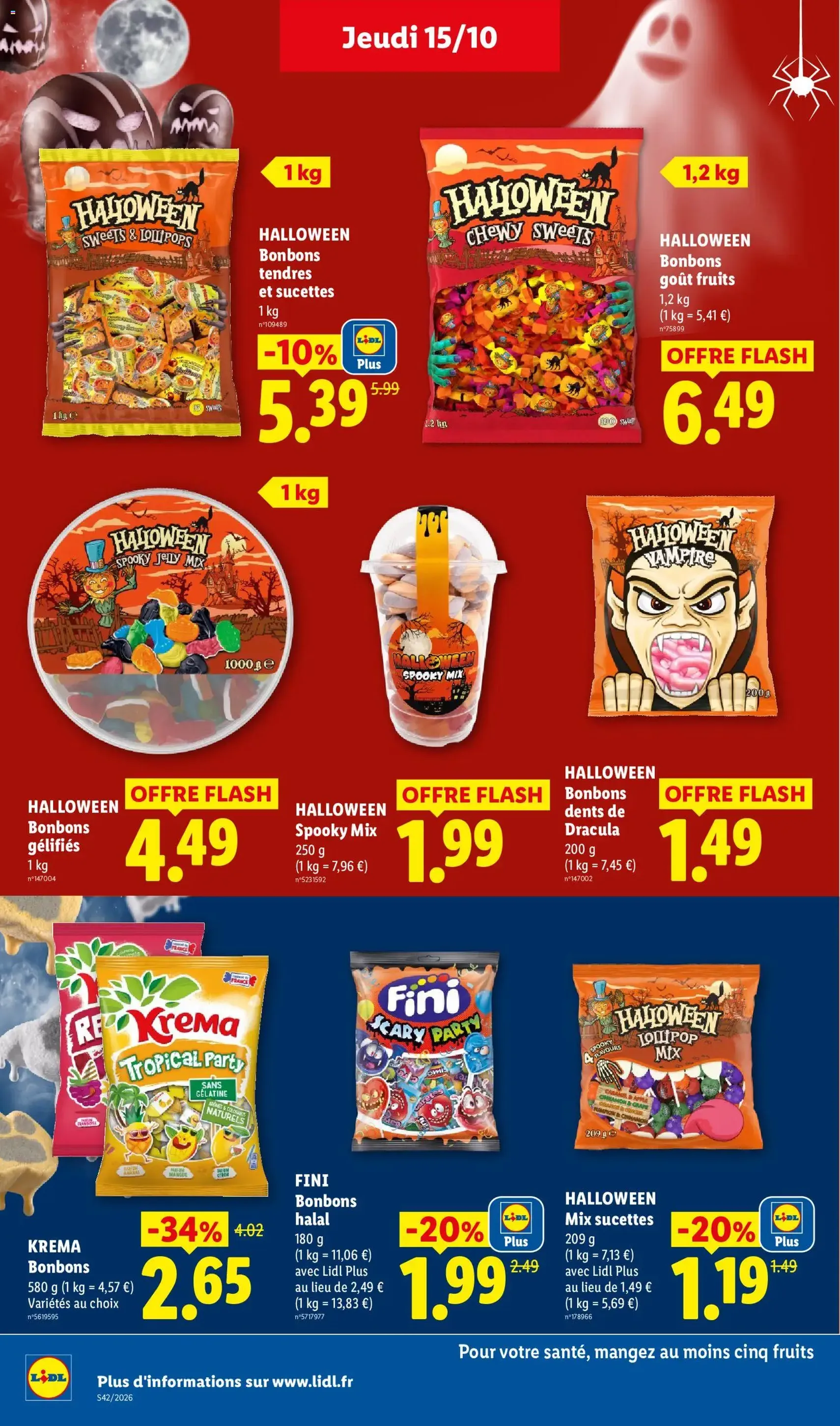 LIDL catalogue - brochure valable à partir du 15/10/2026, page 34 sur 64
