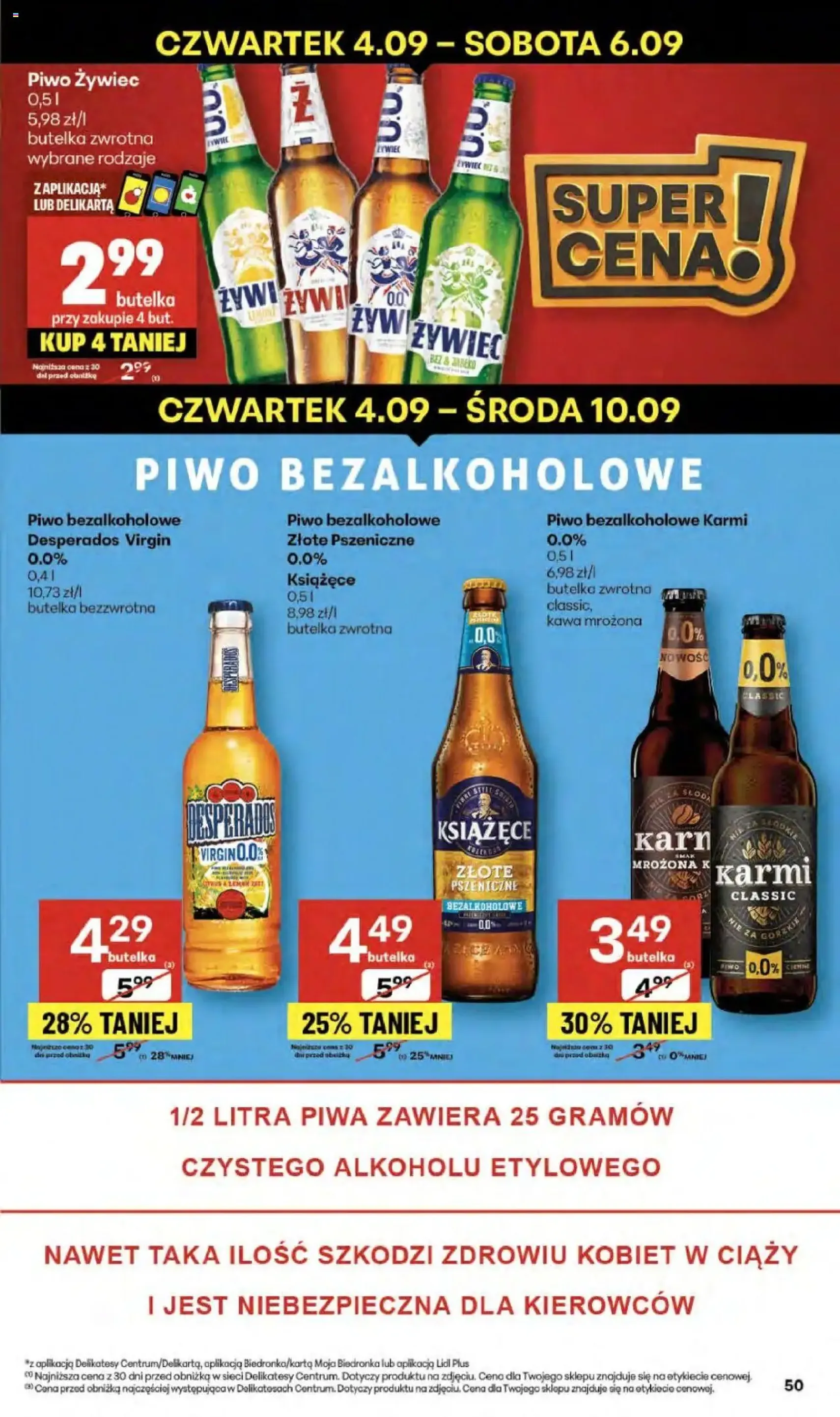 Delikatesy Centrum Gazetka - ważny gazetka od 04.09.2025 strona 50 z 52 Delikatesy Centrum Gazetka - ważny gazetka od 04.09.2025 strona 50 z 52