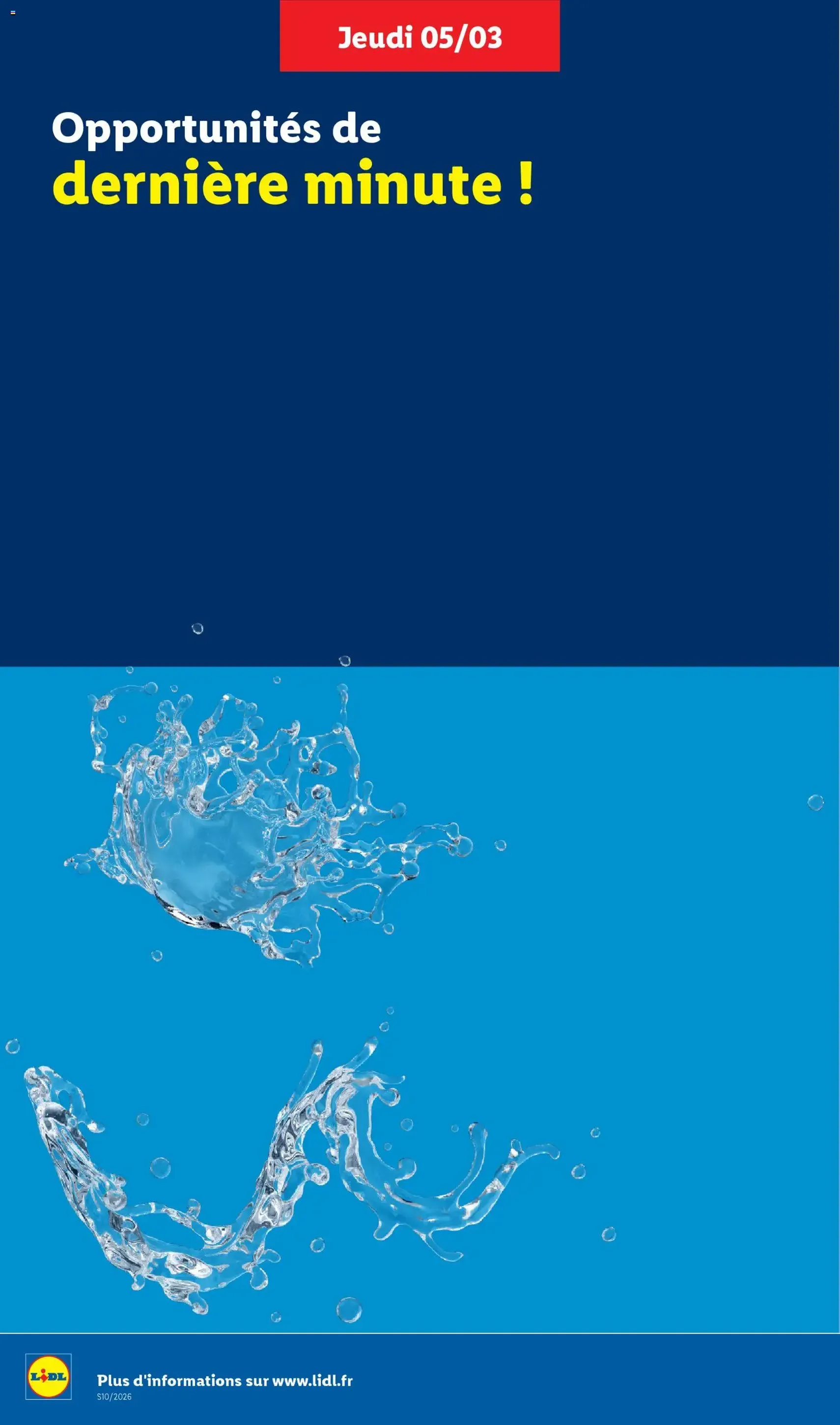 LIDL catalogue semaine 10 - brochure valable à partir du 05/03/2026, page 4 sur 79