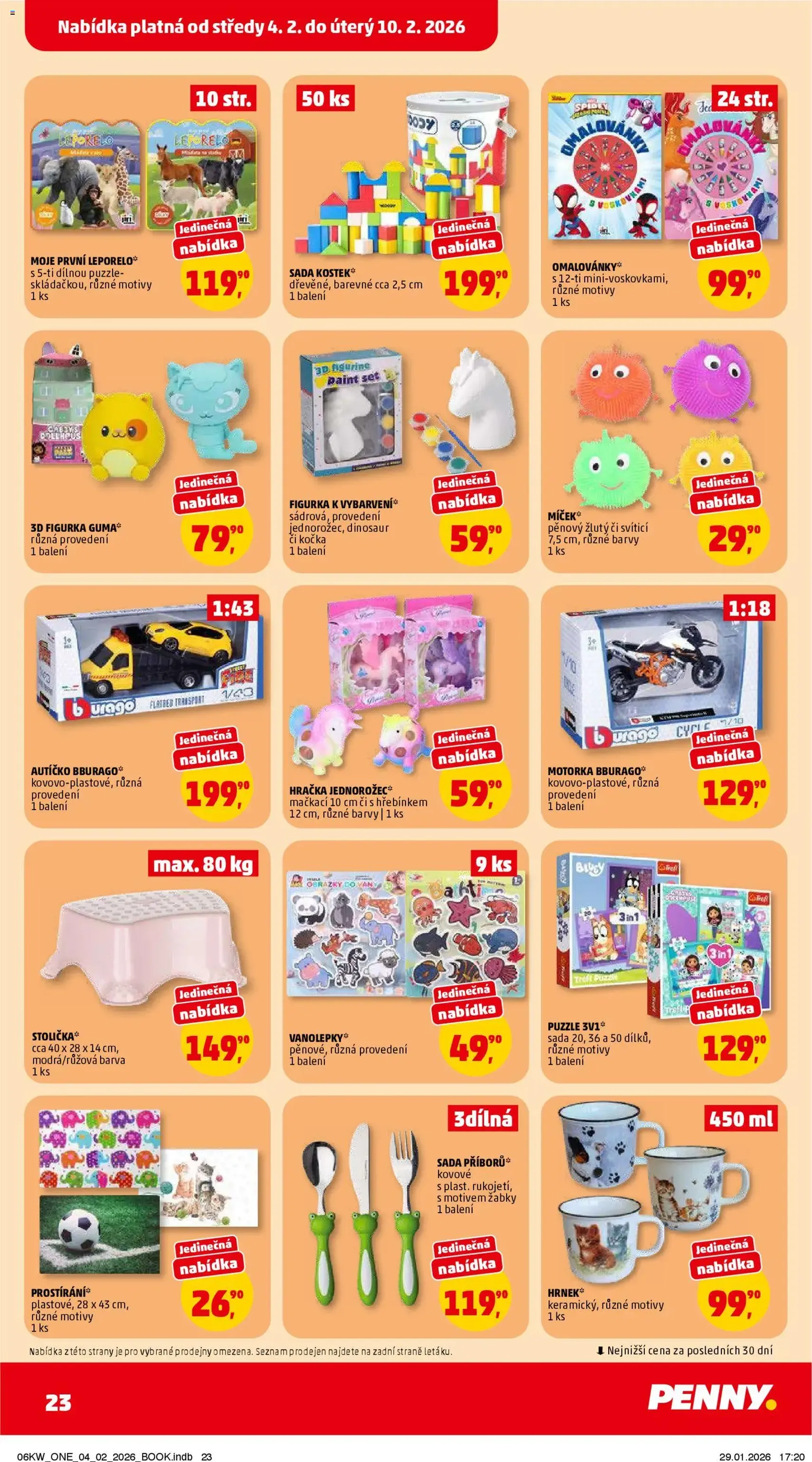 Penny Market leták - Čtvrtečník - platný leták od 04.02.2026 strana 23 z 28