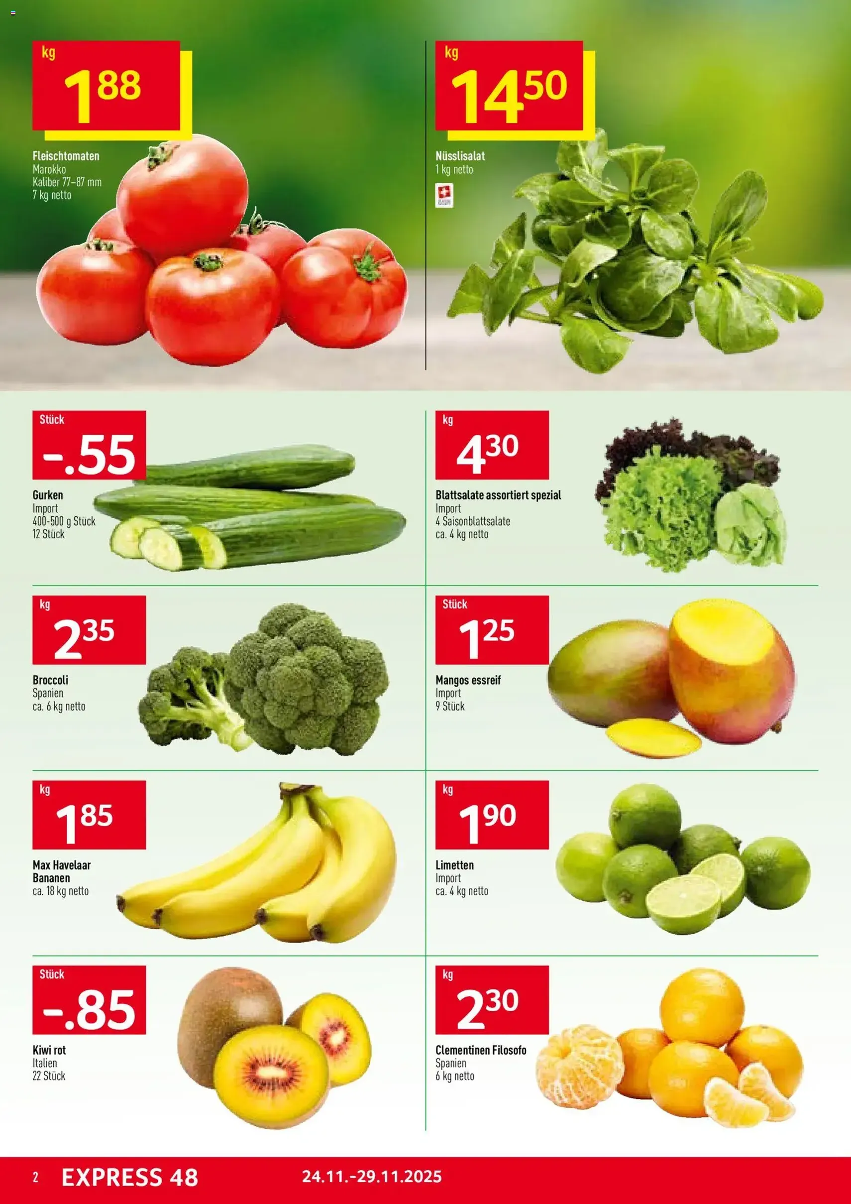 Prodega Aktionen - Gültiger Prospekt ab 24.11.2025, Seite 2 von insgesamt 40