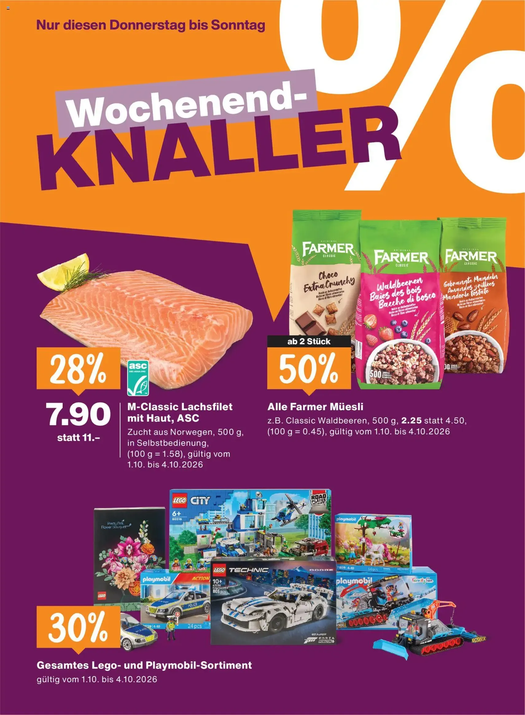 Migros aktionen - Gültiger Prospekt ab 01.10.2026, Seite 24 von insgesamt 24