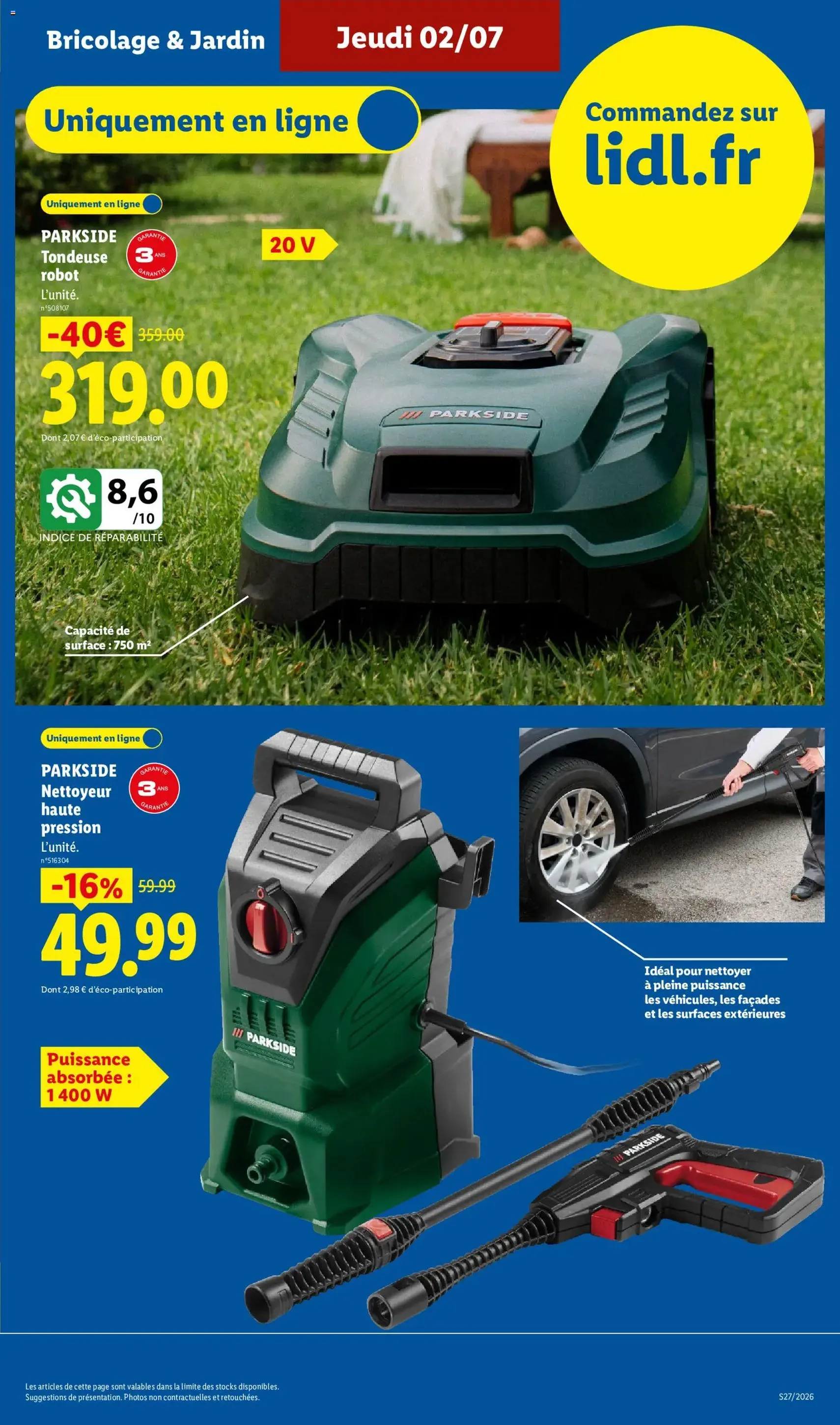 LIDL catalogue - brochure valable à partir du 02/07/2026, page 39 sur 62