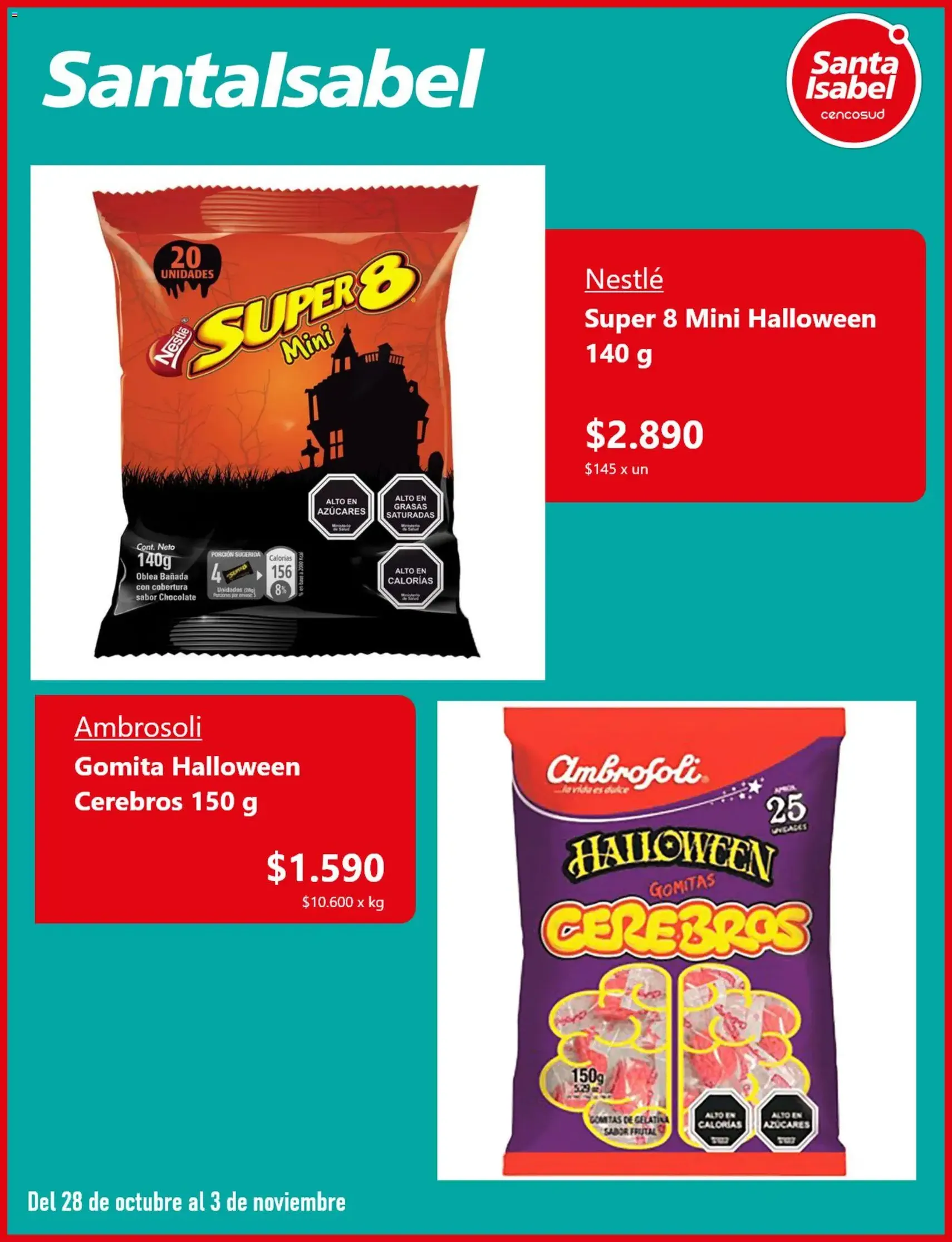 Santa Isabel ofertas - folleto válido desde 28.10.2025 página 2 de 5