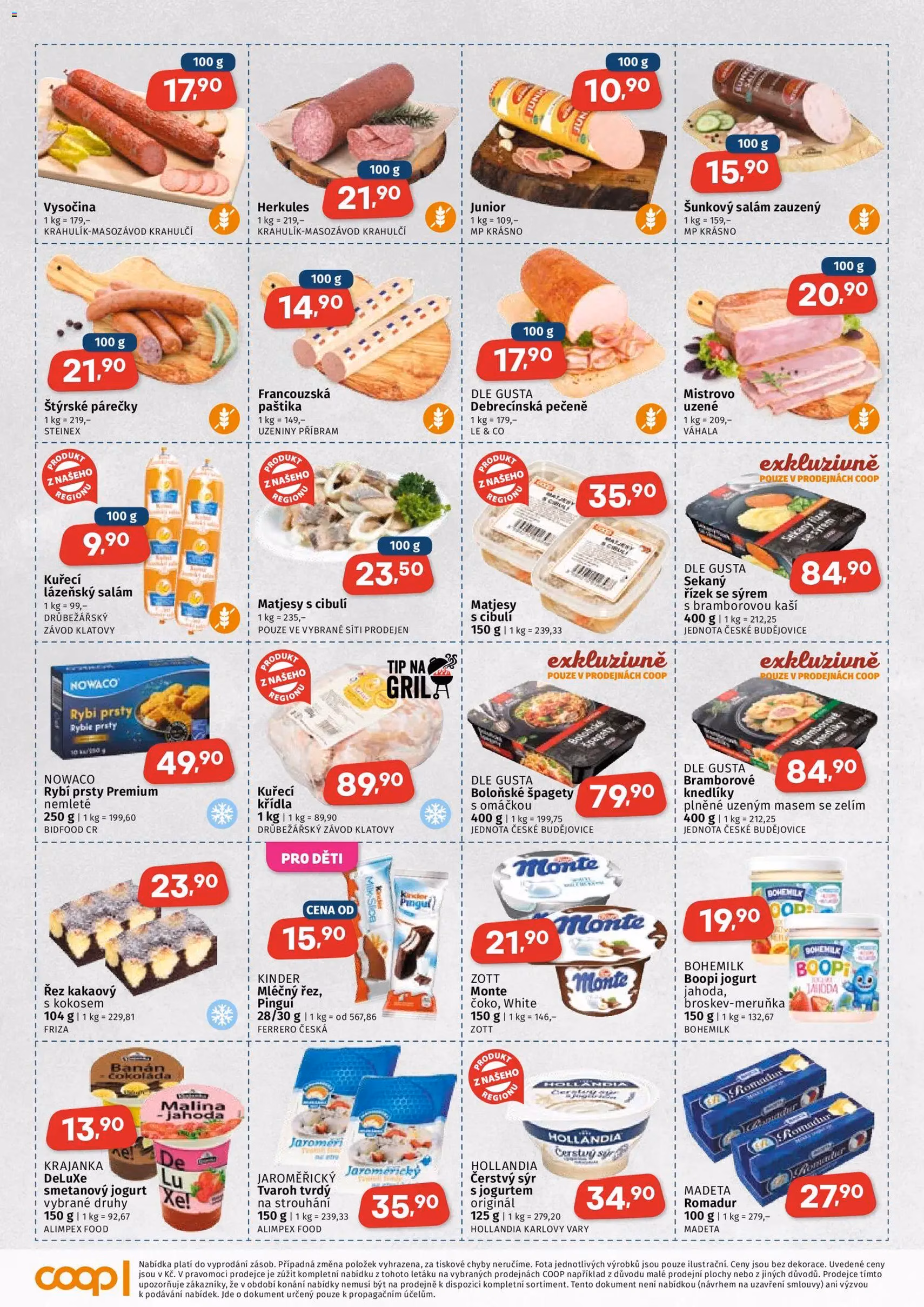 Coop leták - platný leták od 29.07.2026 strana 2 z 4