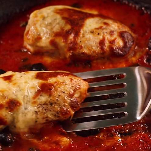 Petto di pollo alla pizzaiola - procedimento 1