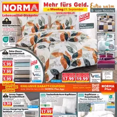 Norma Flugblatt - Prospekt Vorschau gültig ab 21.09.2026