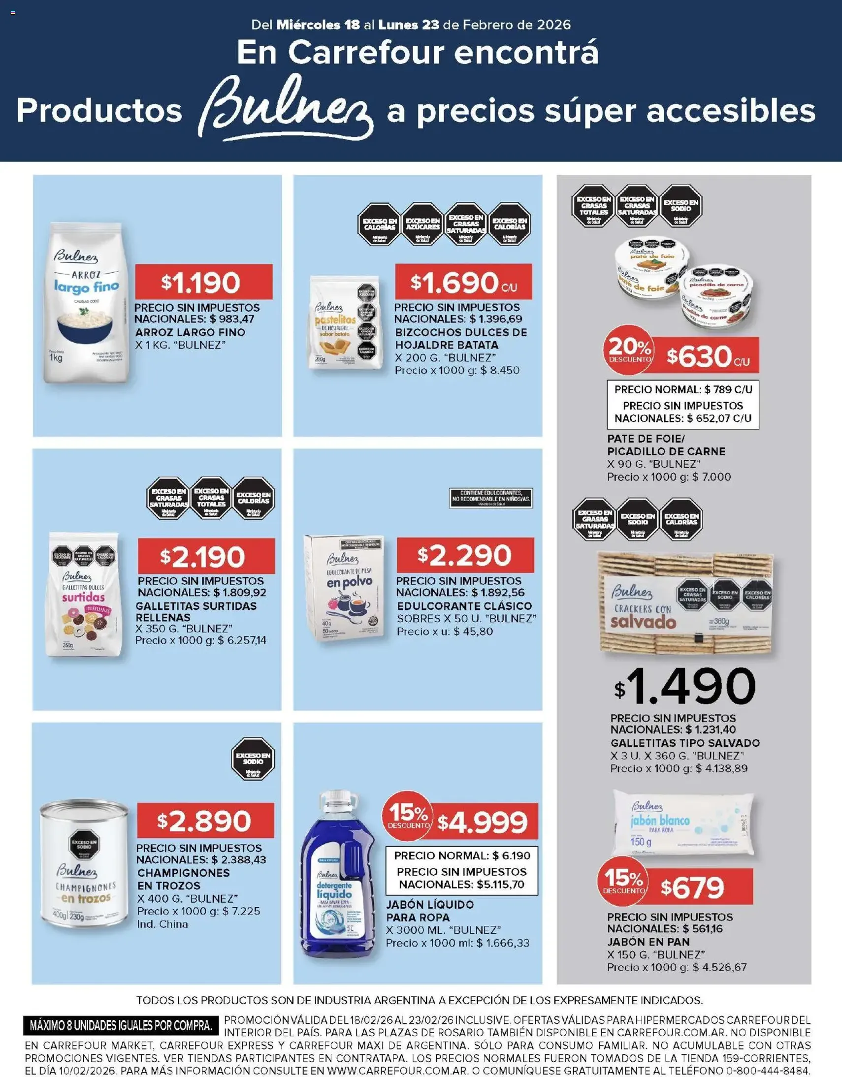 Carrefour ofertas - folleto válido desde 18/02/2026 página 16 de 36
