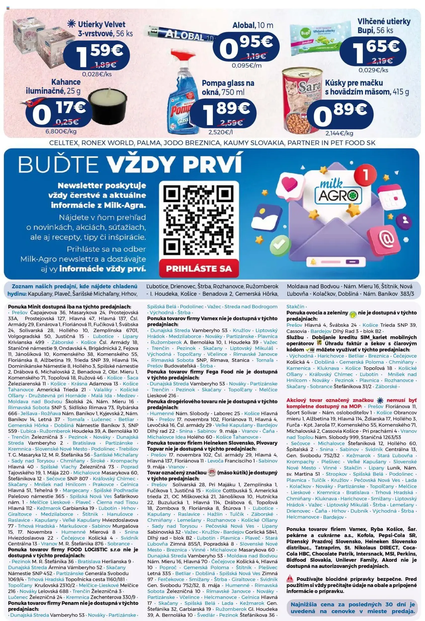 Milk Agro leták - platný leták od 08.10.2025 strana 11 z 12