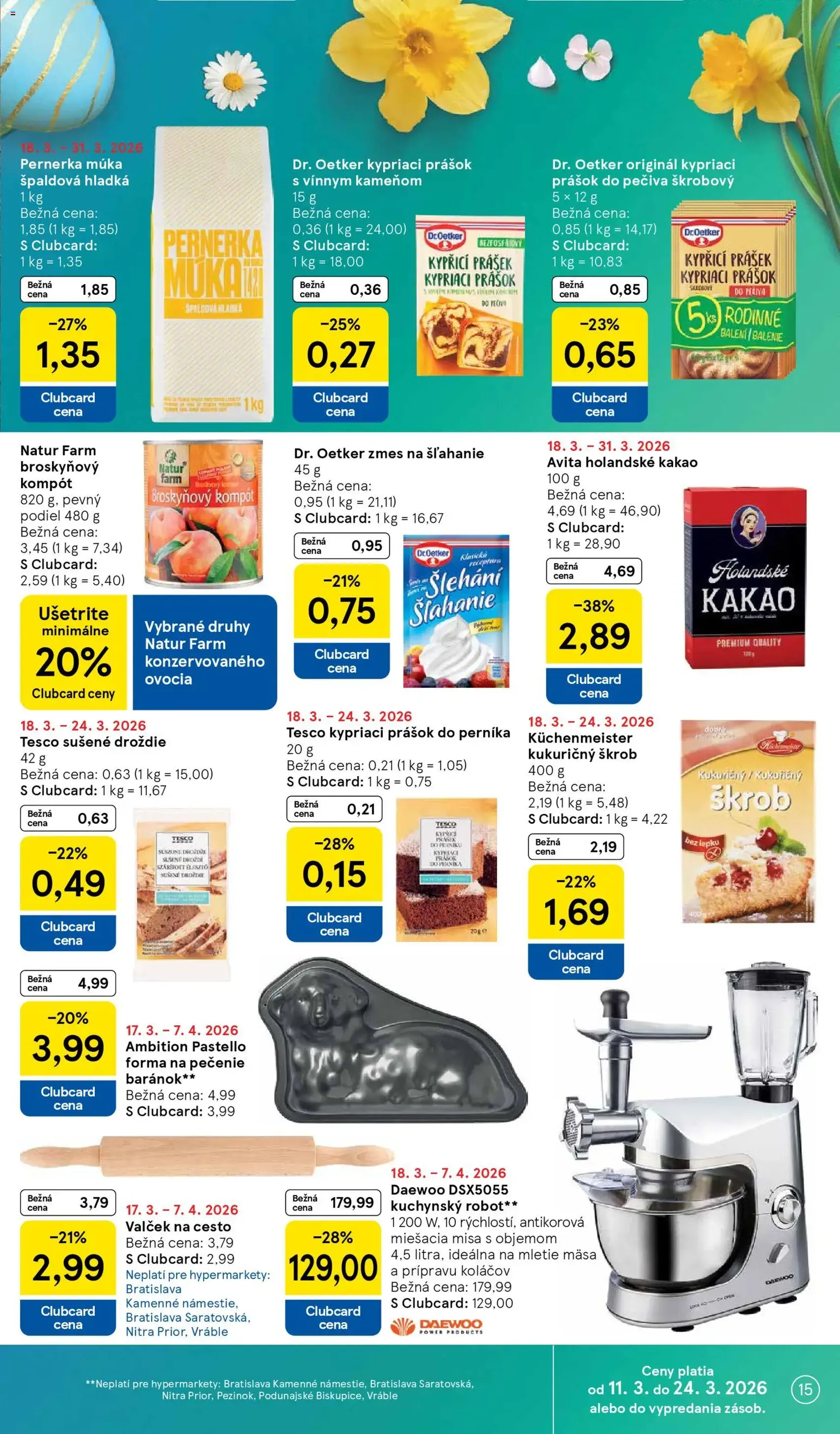 Tesco hypermarket - leták - platný leták od 18.03.2026 strana 15 z 49