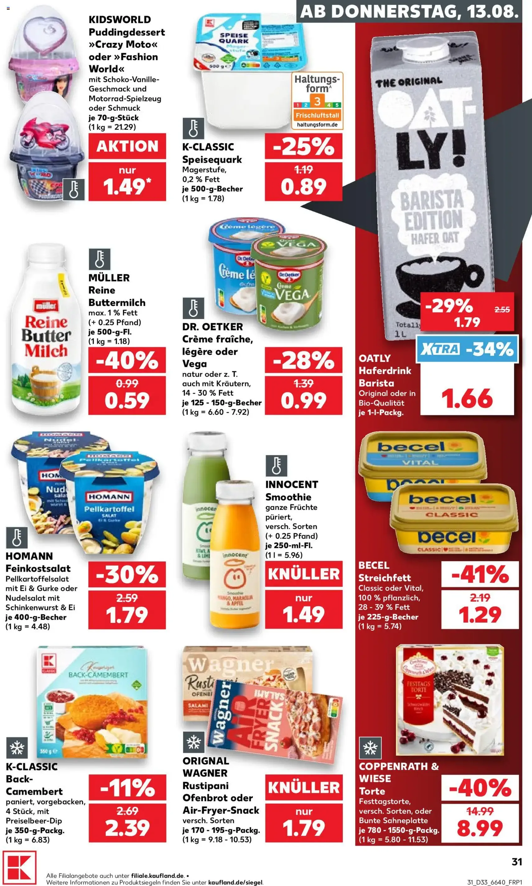 Kaufland Prospekt - Gültiger Prospekt ab 13.08.2026, Seite 31 von insgesamt 54