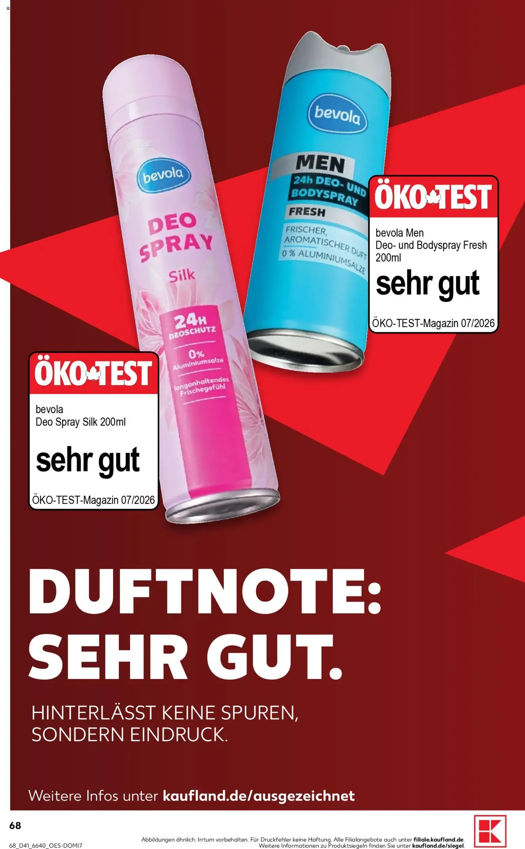 Kaufland Prospekt - Gültiger Prospekt ab 08.10.2026, Seite 68 von insgesamt 70
