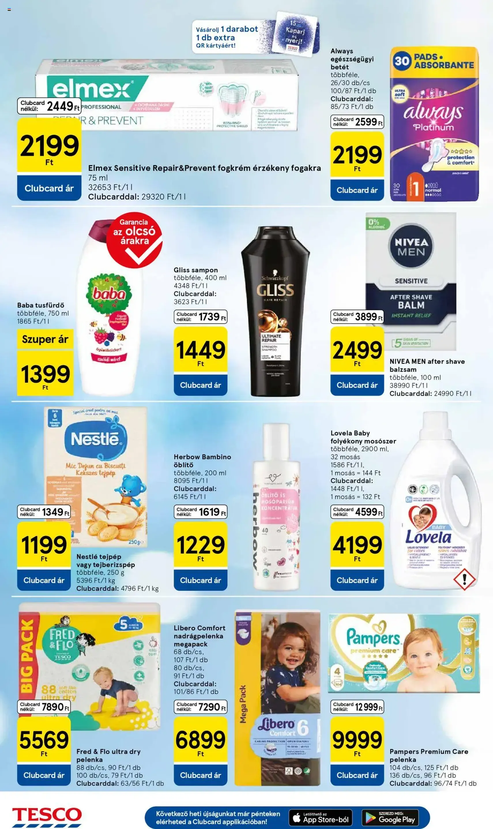 Tesco Szupermarket - Akciós újság - 2025.09.04. érvényes szórólap 8 oldal 32 oldalból Tesco Szupermarket - Akciós újság - 2025.09.04. érvényes szórólap 8 oldal 32 oldalból