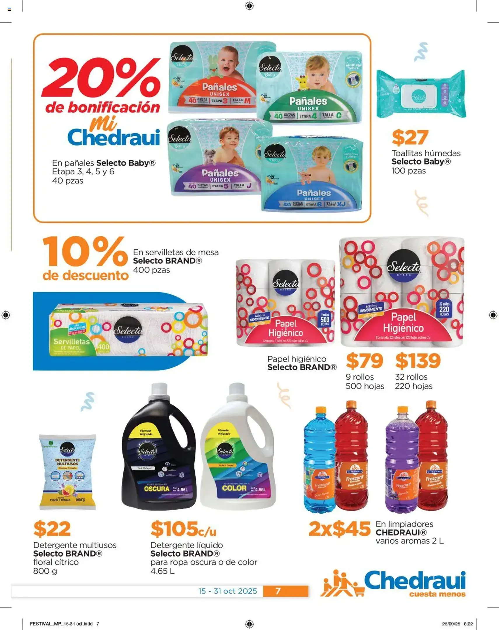 Chedraui - Folleto Nuestras marcas propias - folleto válido desde 15/10/2025 página 7 de 16