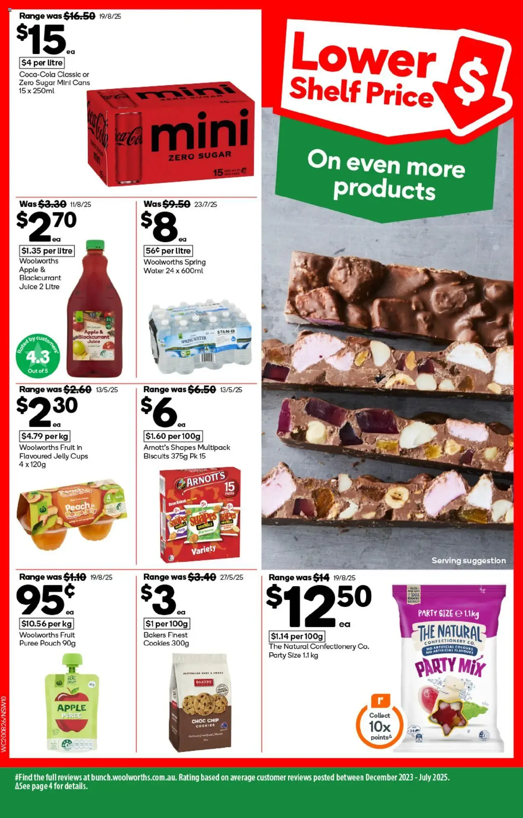 Weekly catalogue Woolworths NSW 20/08 - valid flyer from 20/08/2025, page 10 of 46 Weekly catalogue Woolworths NSW 20/08 - valid flyer from 20/08/2025, page 10 of 46
