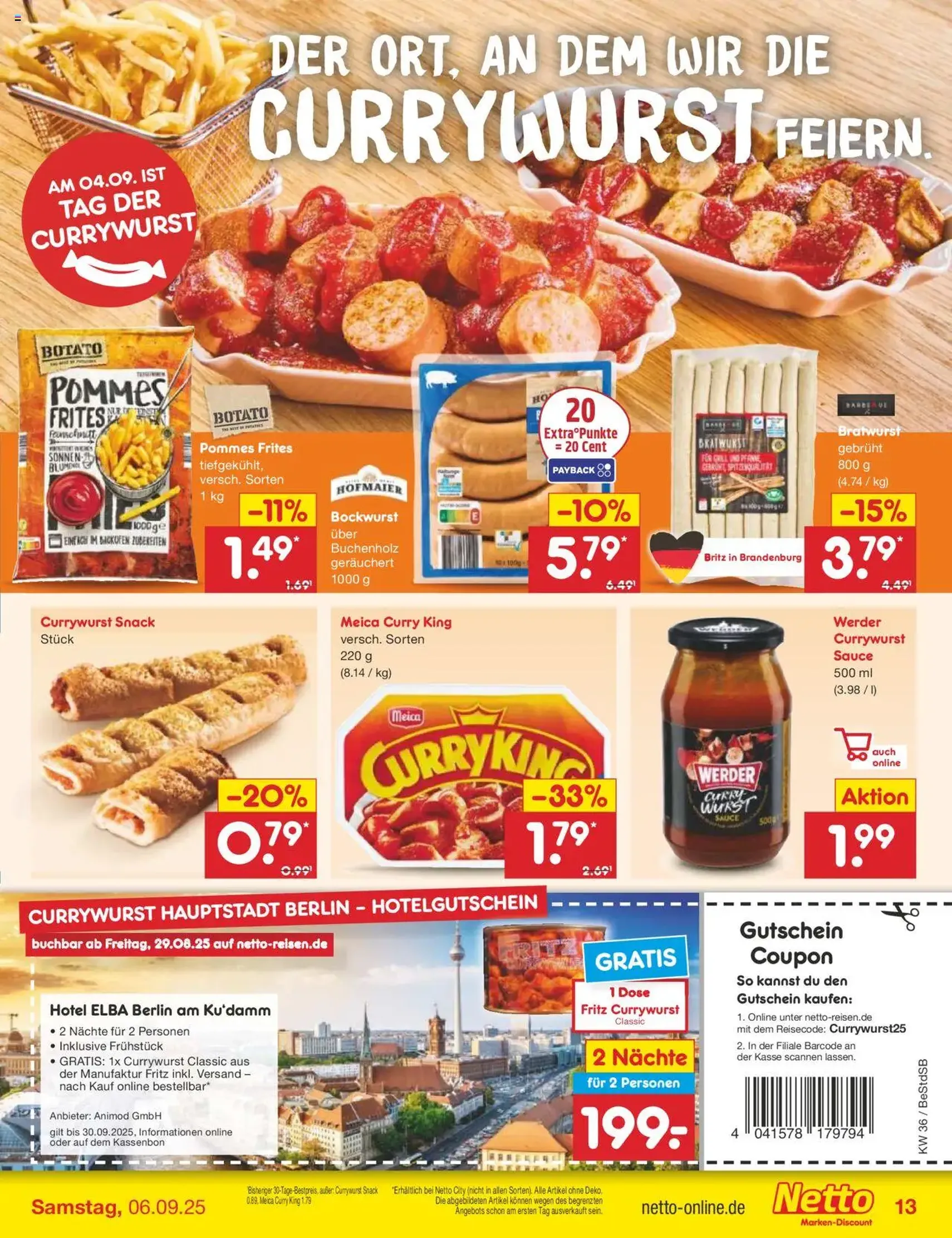 Netto Marken-Discount Prospekt - Gültiger Prospekt ab 01.09.2025, Seite 15 von insgesamt 65 Netto Marken-Discount Prospekt - Gültiger Prospekt ab 01.09.2025, Seite 15 von insgesamt 65
