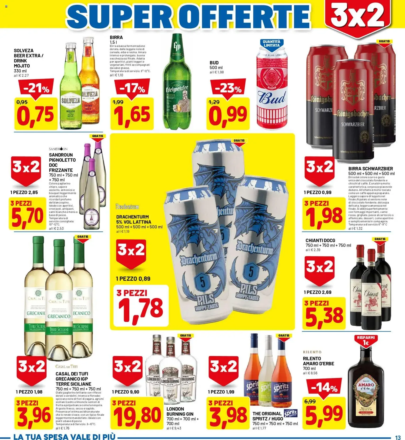 D Più volantino - volantino valido dal 08/06/2026 pagina 13 di 20