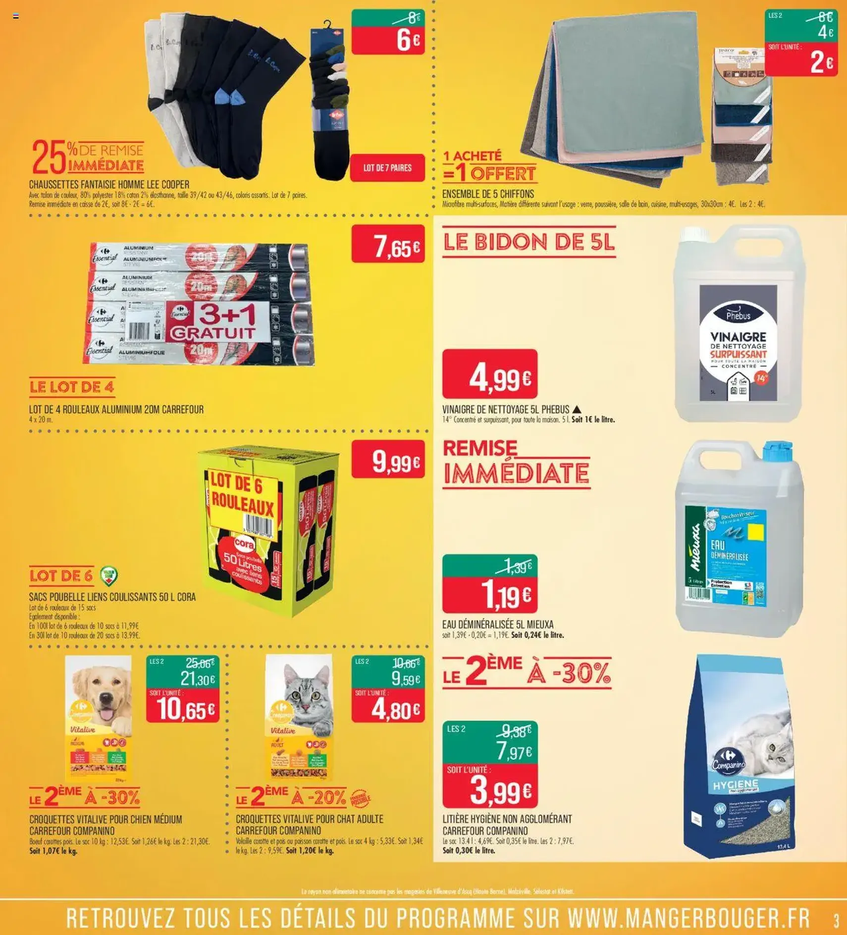 Match Supermarché catalogue - brochure valable à partir du 12/08/2025, page 3 sur 8