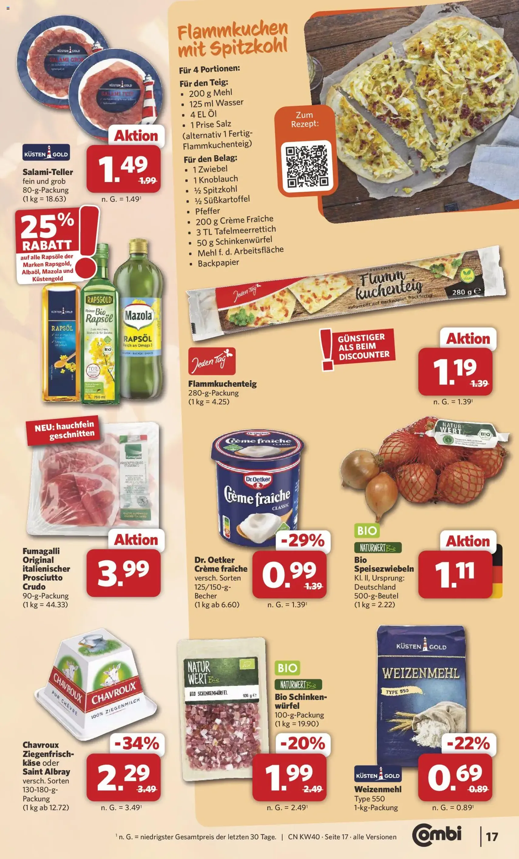 Combi Prospekt - Gültiger Prospekt ab 28.09.2026, Seite 17 von insgesamt 35