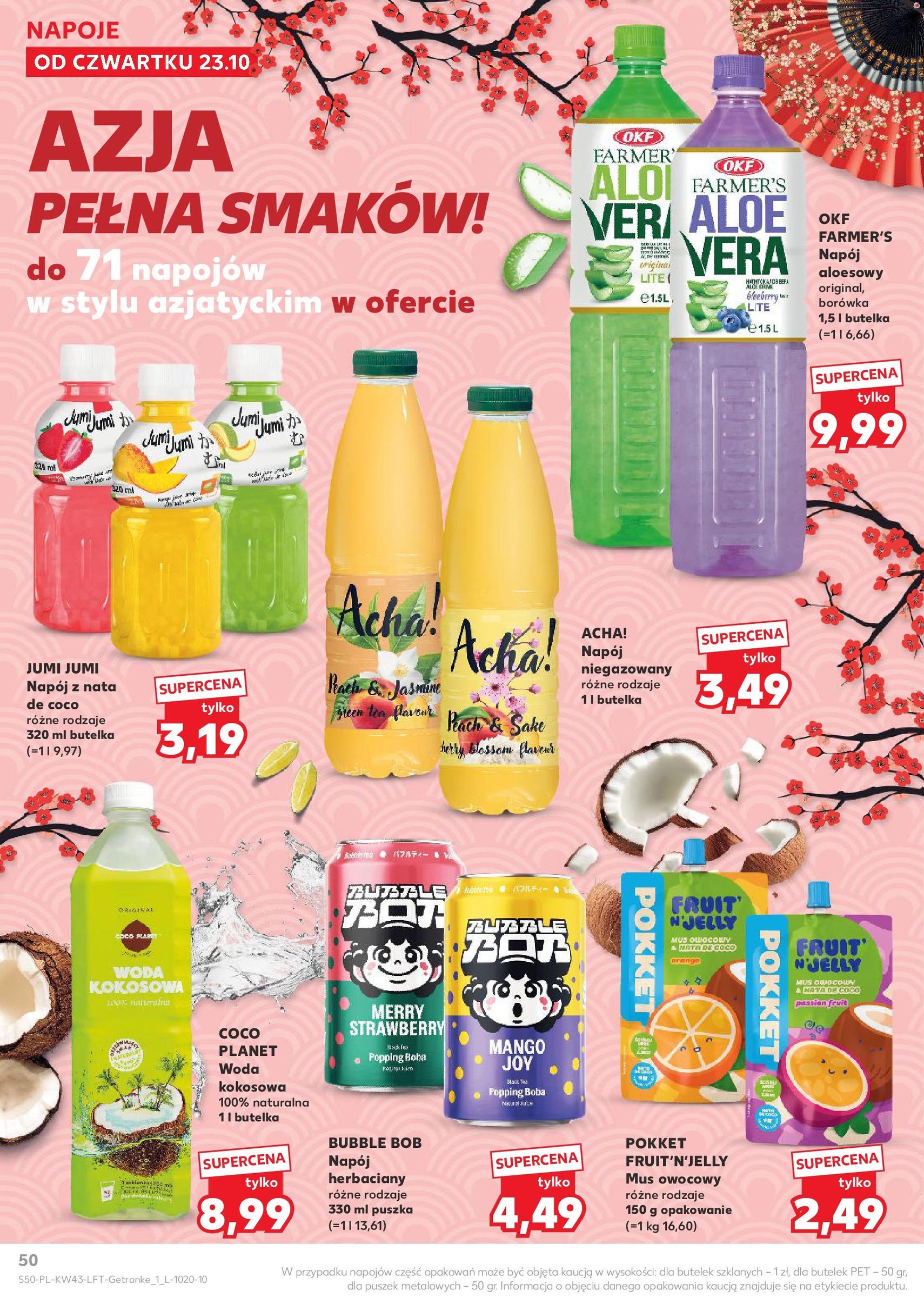 Kaufland gazetka - ważny gazetka od 23.10.2025 strona 50 z 67 Kaufland gazetka - ważny gazetka od 23.10.2025 strona 50 z 67