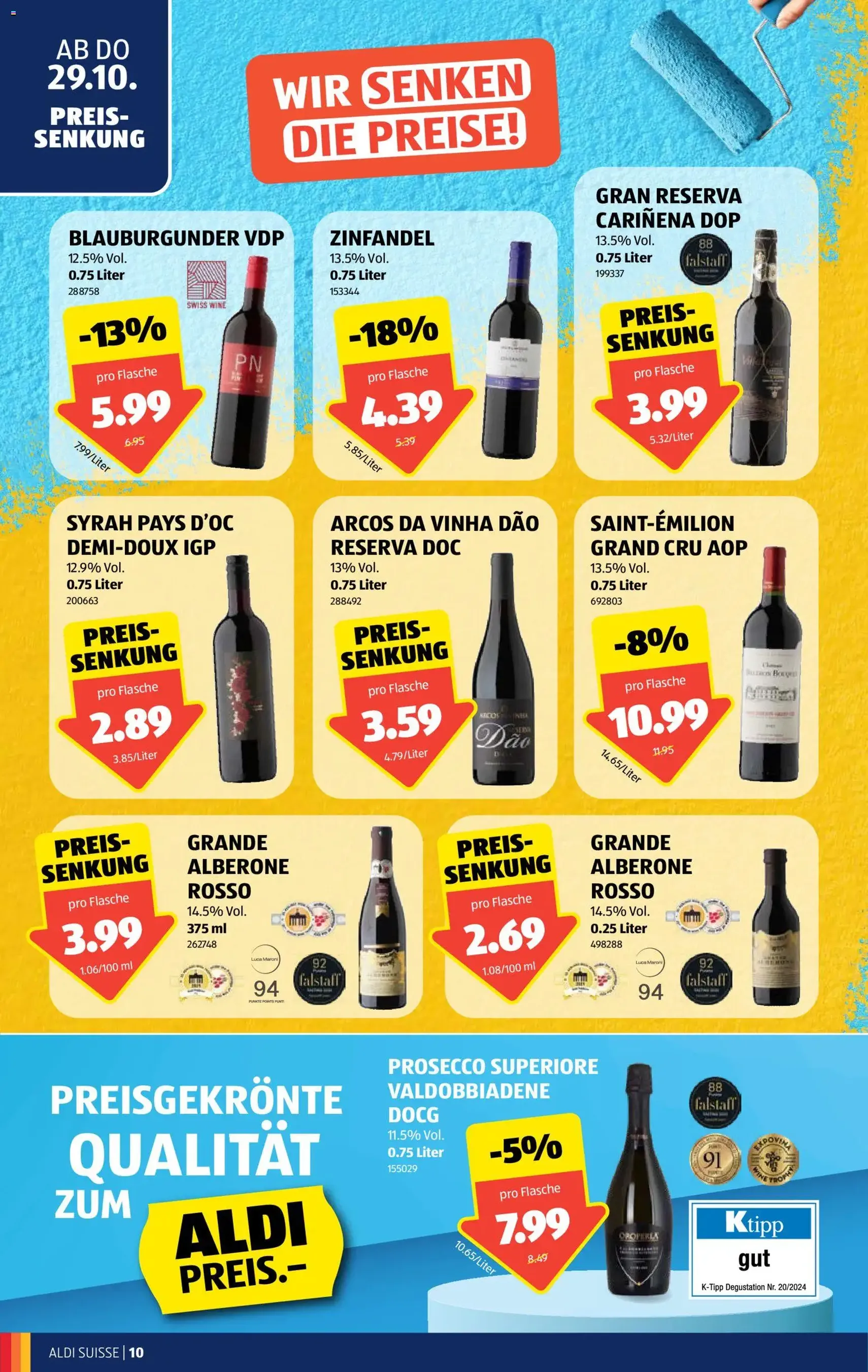 Aldi aktionen - Gültiger Prospekt ab 29.10.2026, Seite 10 von insgesamt 38