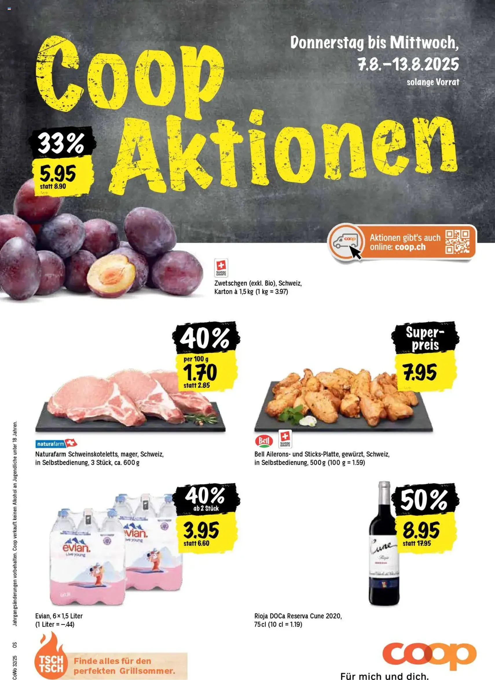 Coop Aktionen - Gültiger Prospekt ab 07.08.2025, Seite 1 von insgesamt 24 Coop Aktionen - Gültiger Prospekt ab 07.08.2025, Seite 1 von insgesamt 24