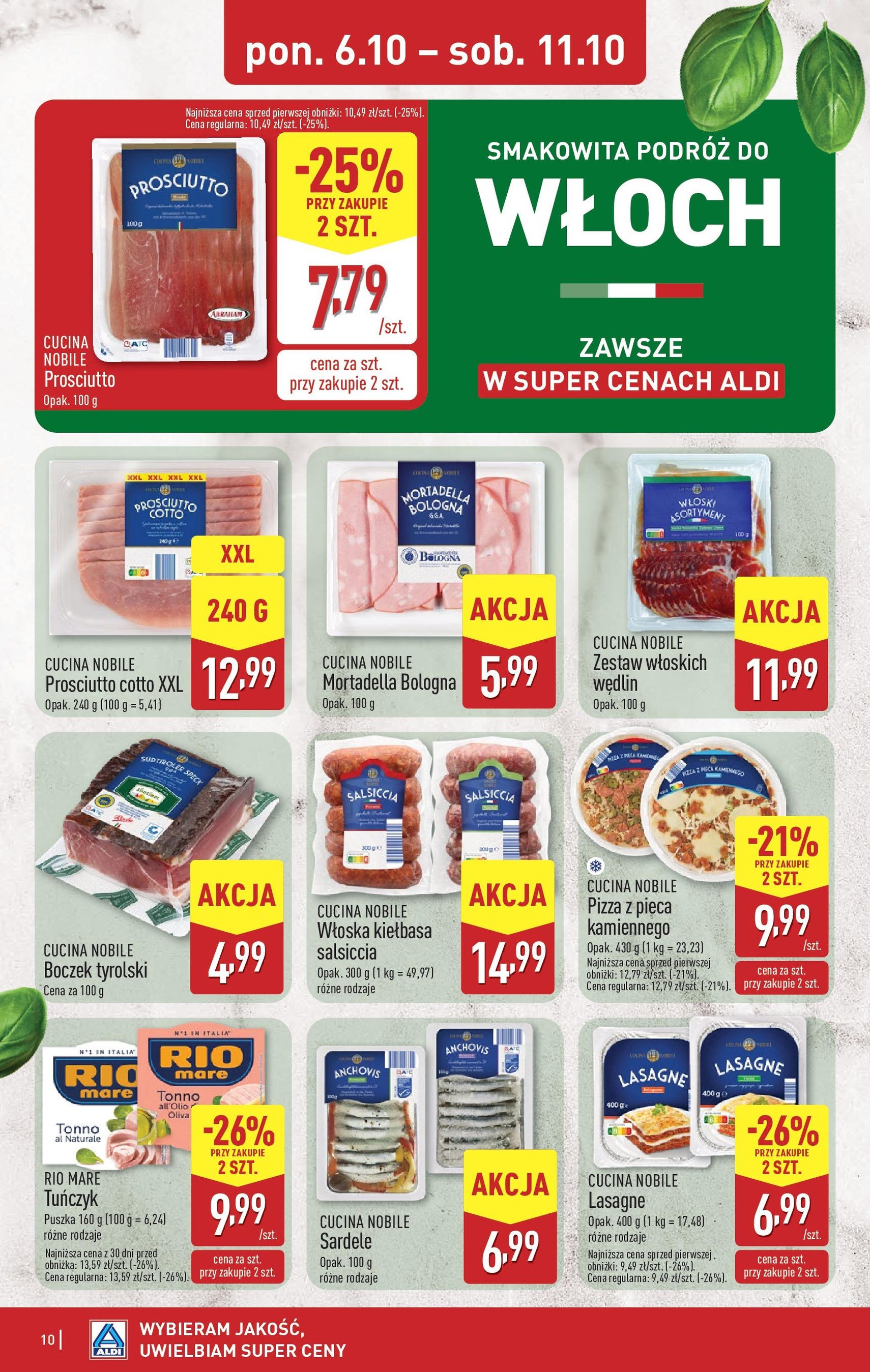 Aldi Gazetka - ważny gazetka od 06.10.2025 strona 10 z 40