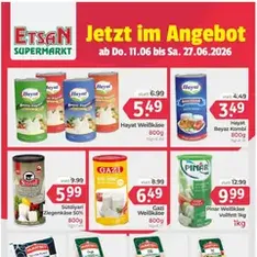 ETSAN Flugblatt - Prospekt Vorschau gültig ab 11.06.2026
