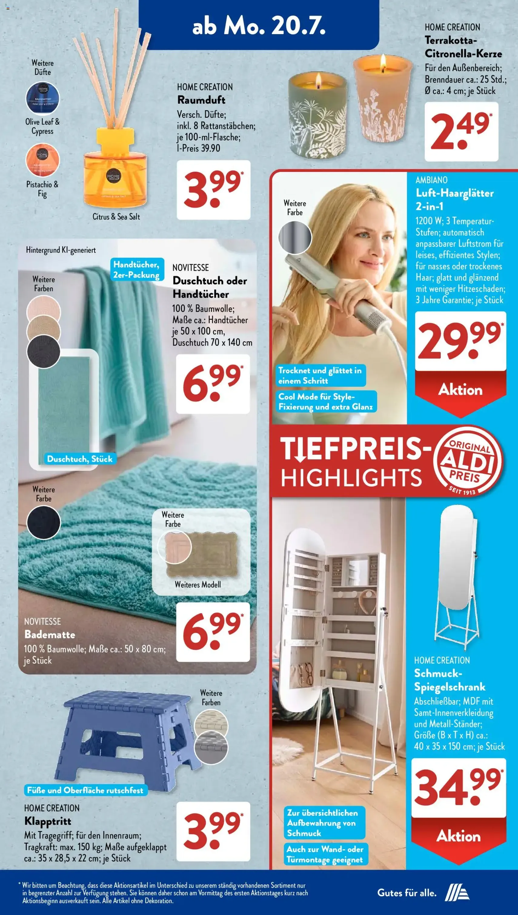 Aldi Süd Prospekt - Gültiger Prospekt ab 20.07.2026, Seite 12 von insgesamt 33