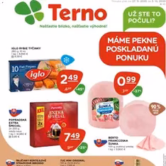 Terno leták - náhľad letáku platný od 27.11.2025