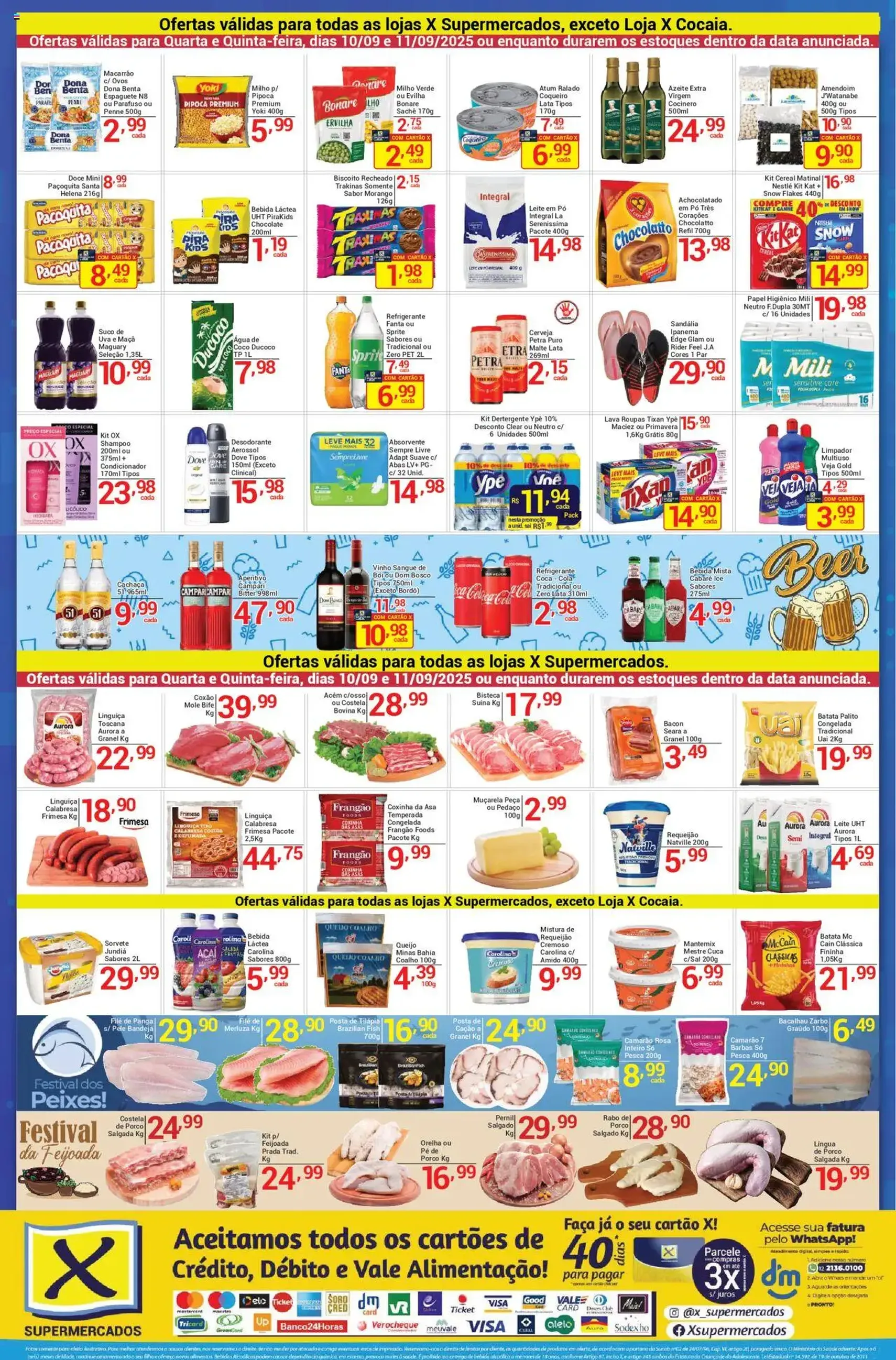 X Supermercados - Ofertas da semana - folheto válido a partir de 10/09/2025 página 2 de 2