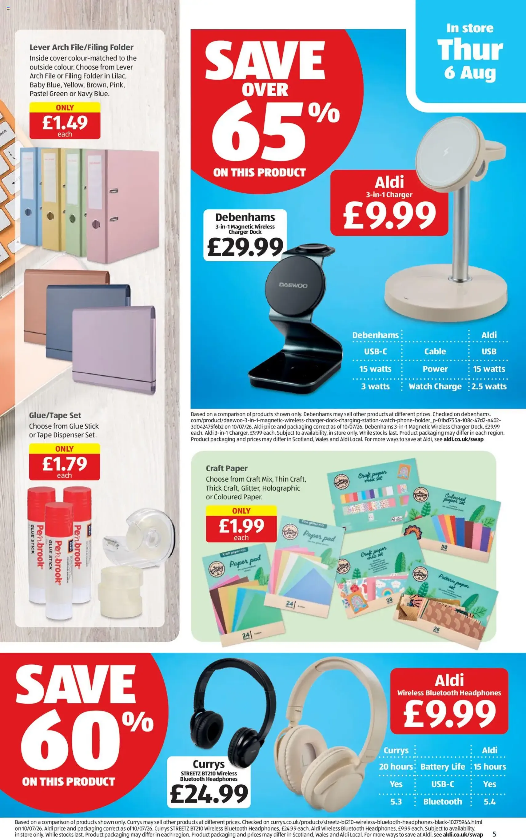 Weekly offers Aldi - valid flyer from 03/08/2026, page 5 of 20