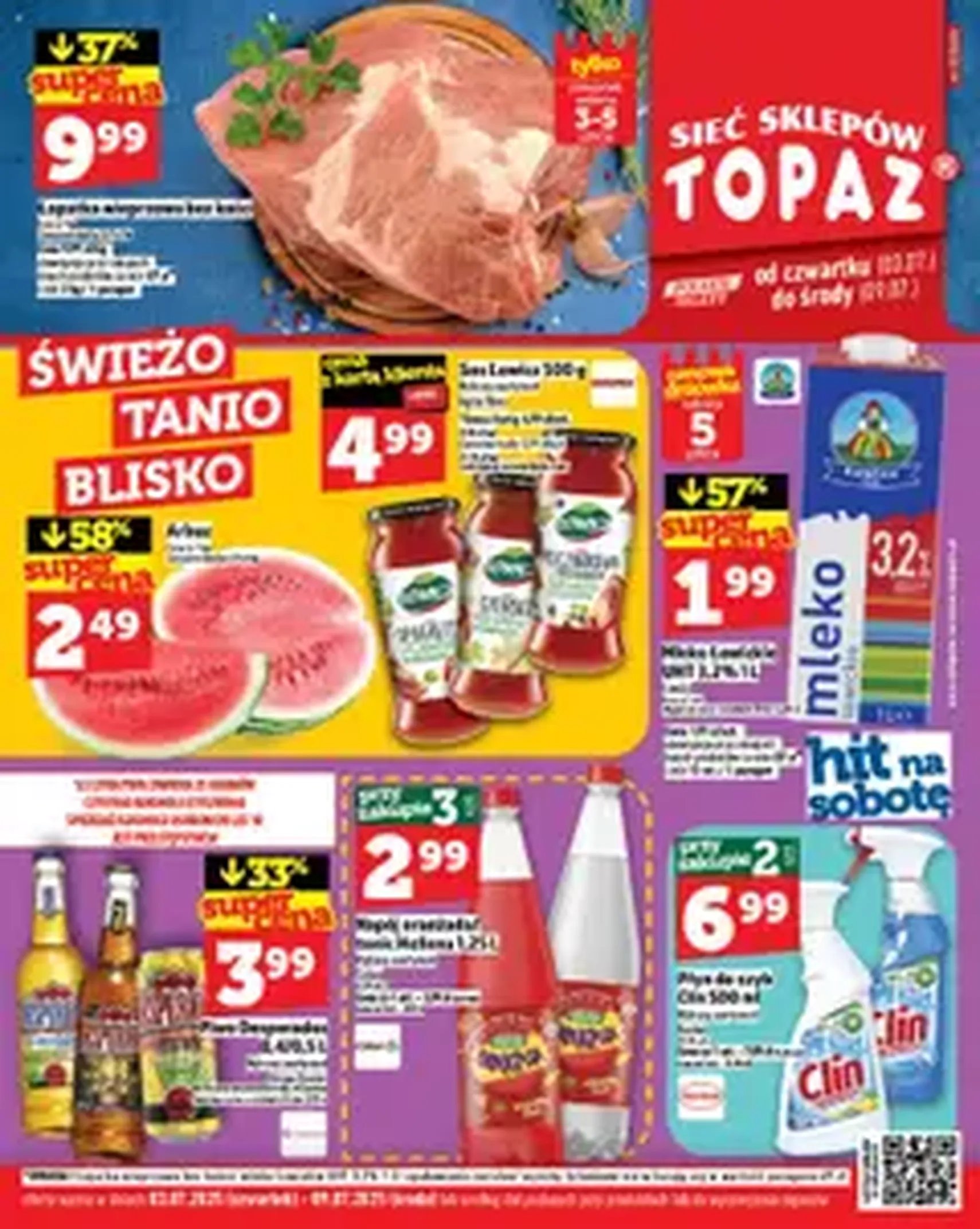 Topaz Gazetka - ważny gazetka od 03.07.2025 strona 1 z 1