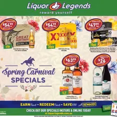 Liquor Legends Catalogue Brisbane - Flyer preview valid from 22/10/2025