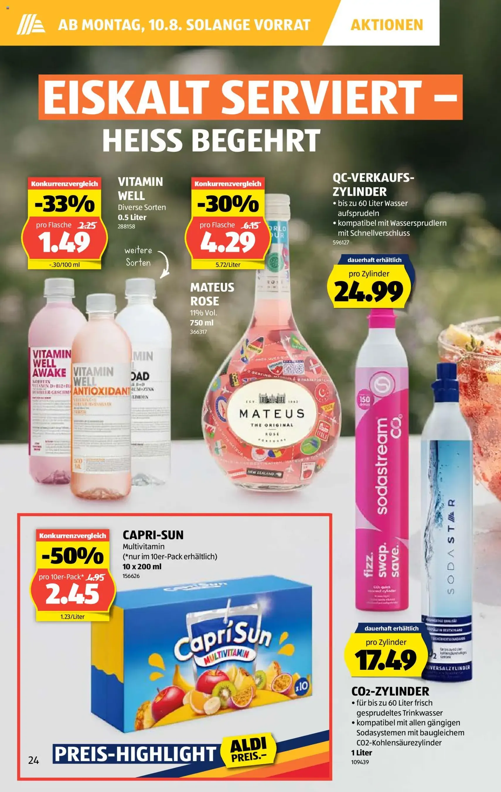 Aldi aktionen - Gültiger Prospekt ab 06.08.2026, Seite 24 von insgesamt 36