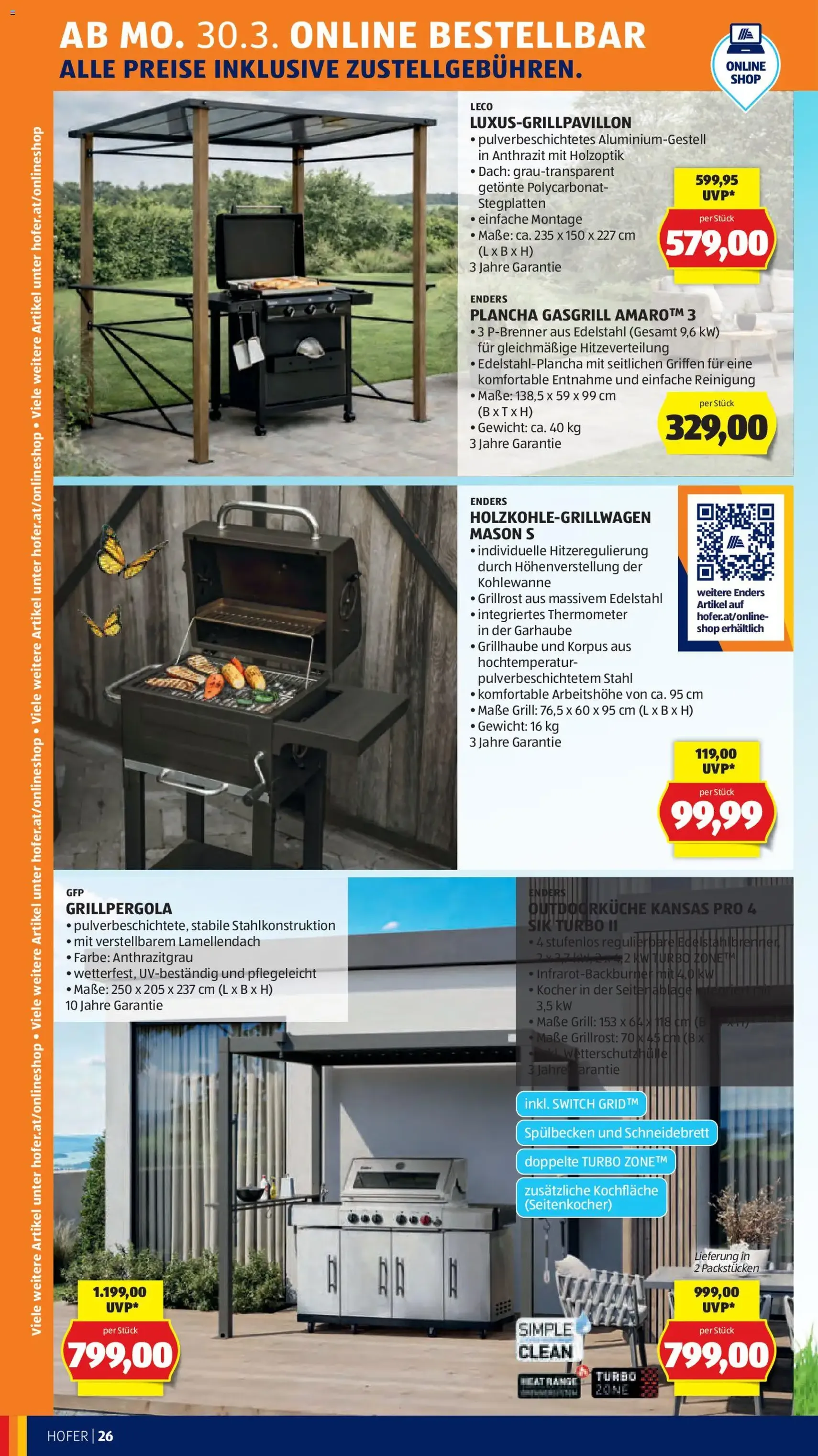 Hofer Flugblatt - Gültiger Prospekt ab 27.03.2026, Seite 32 von insgesamt 46