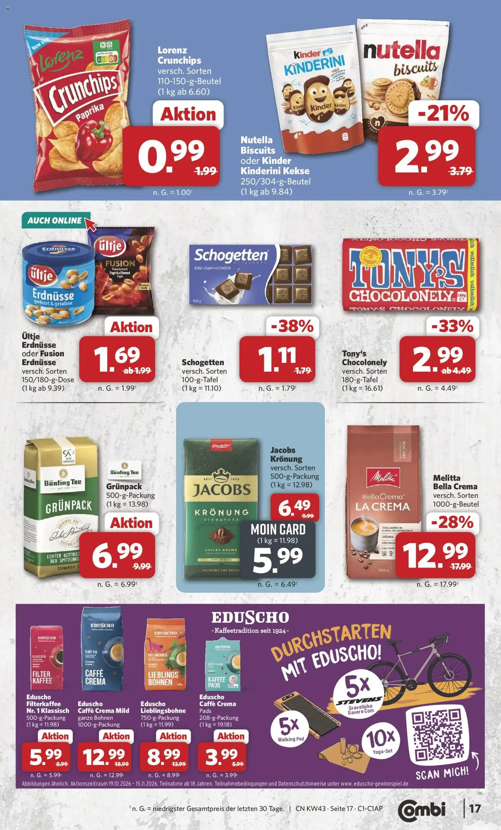 Combi Prospekt - Gültiger Prospekt ab 19.10.2026, Seite 17 von insgesamt 29