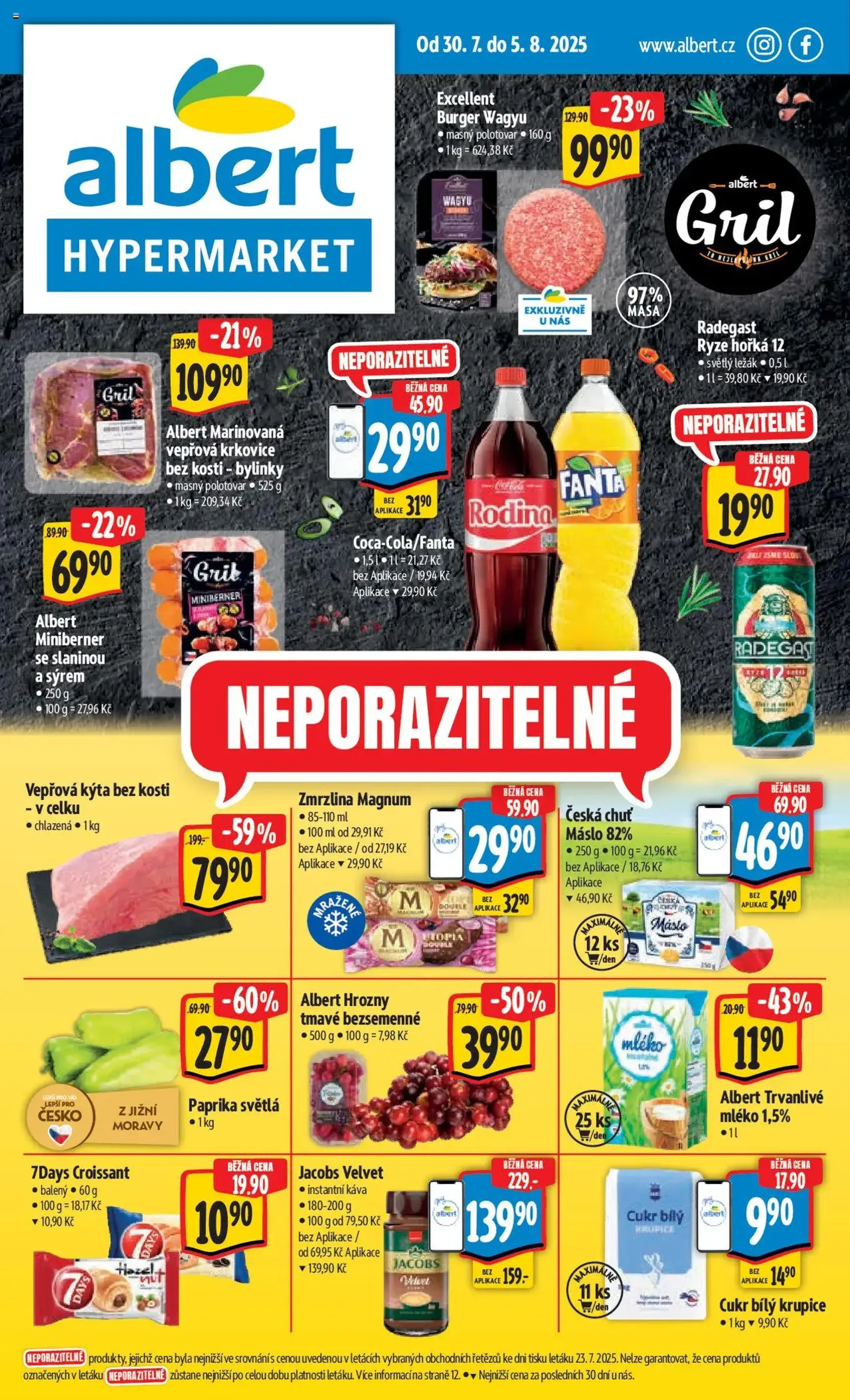 Albert leták - Hypermarket - platný leták od 30.07.2025 strana 1 z 40