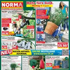 Norma Flugblatt - Prospekt Vorschau gültig ab 18.08.2025