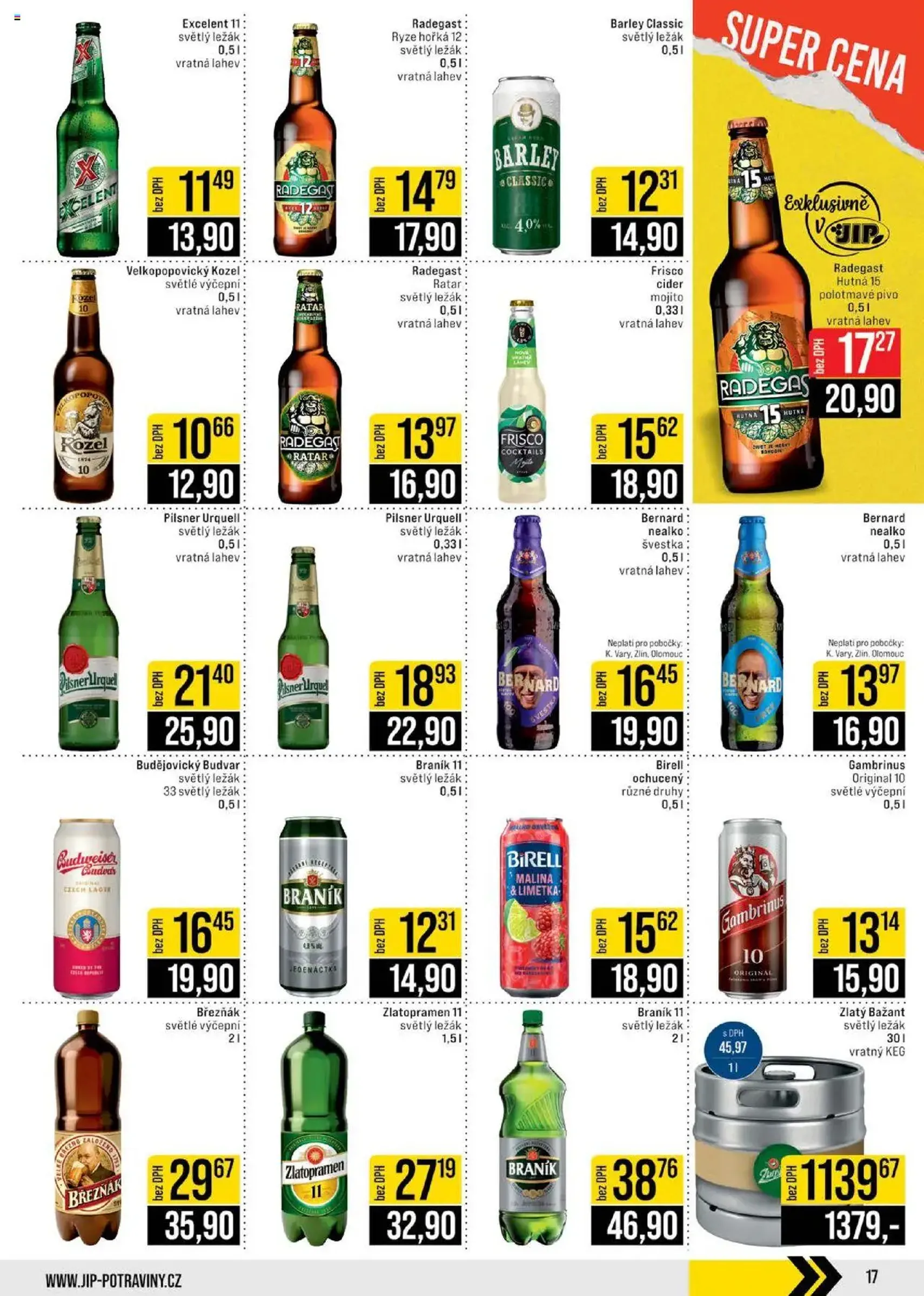 Jip leták - Cash & Carry - platný leták od 17.09.2025 strana 17 z 24 Jip leták - Cash & Carry - platný leták od 17.09.2025 strana 17 z 24
