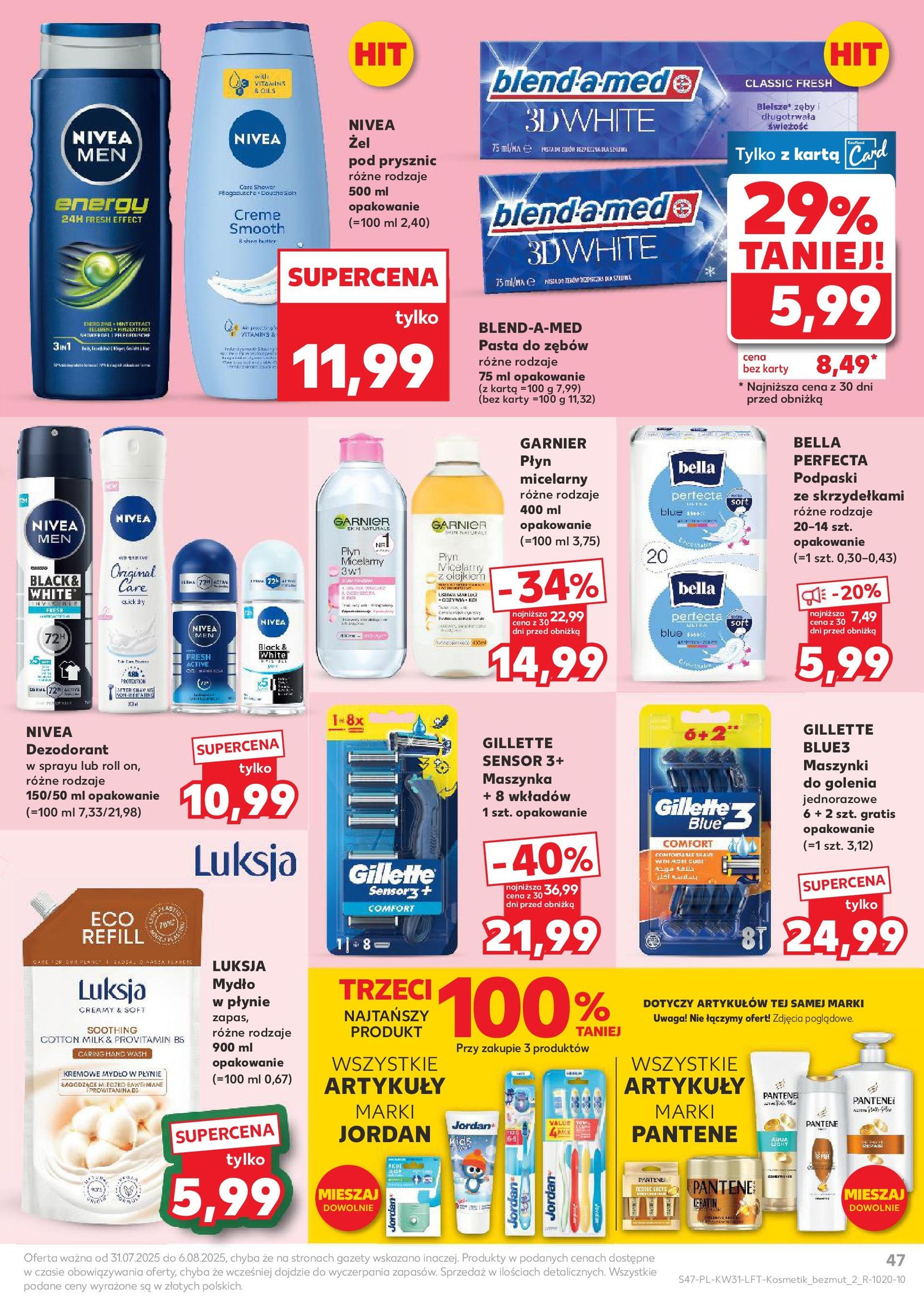 Kaufland gazetka - ważny gazetka od 31.07.2025 strona 47 z 54 Kaufland gazetka - ważny gazetka od 31.07.2025 strona 47 z 54