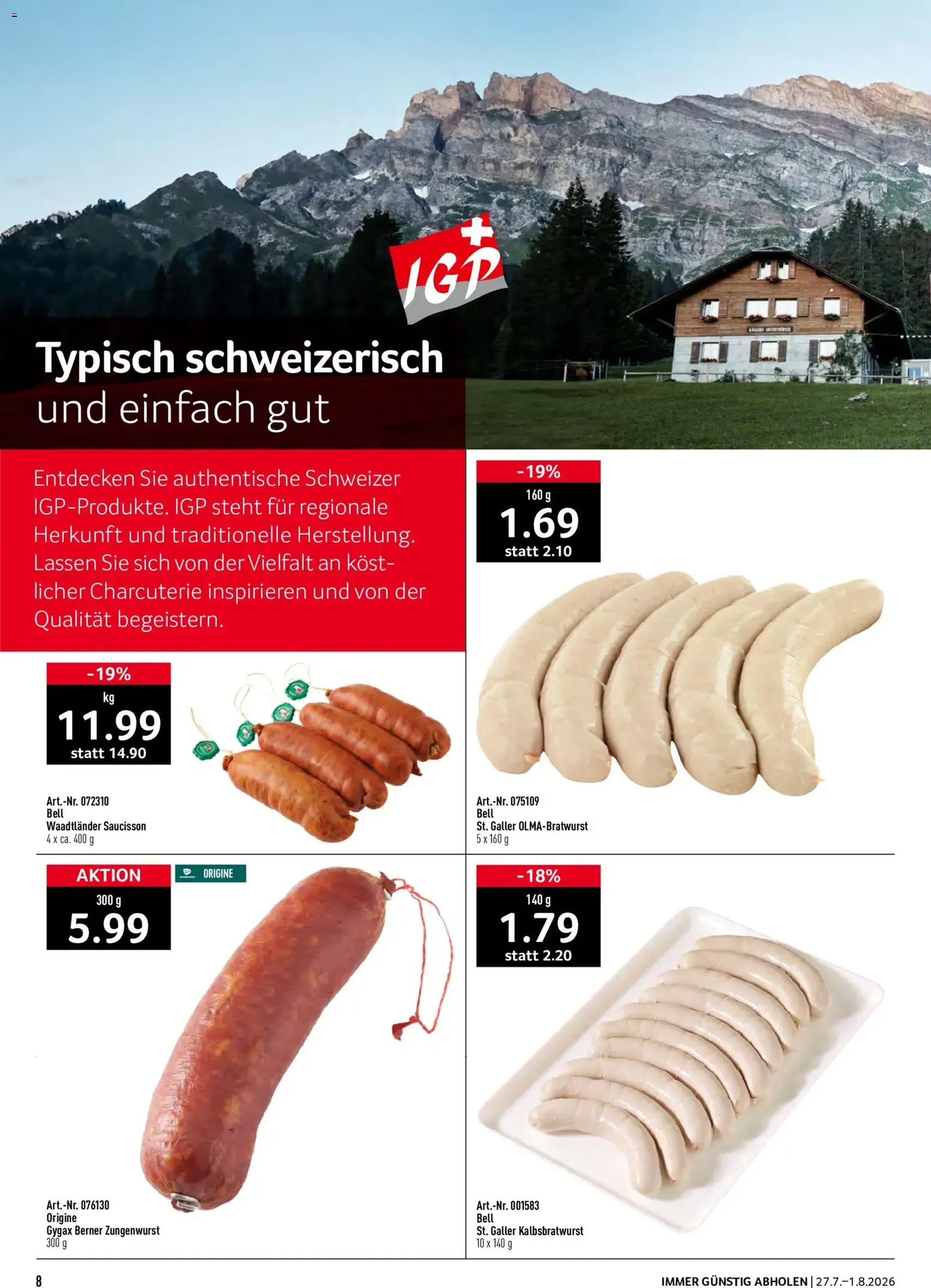 Prodega aktionen - Gültiger Prospekt ab 27.07.2026, Seite 8 von insgesamt 39