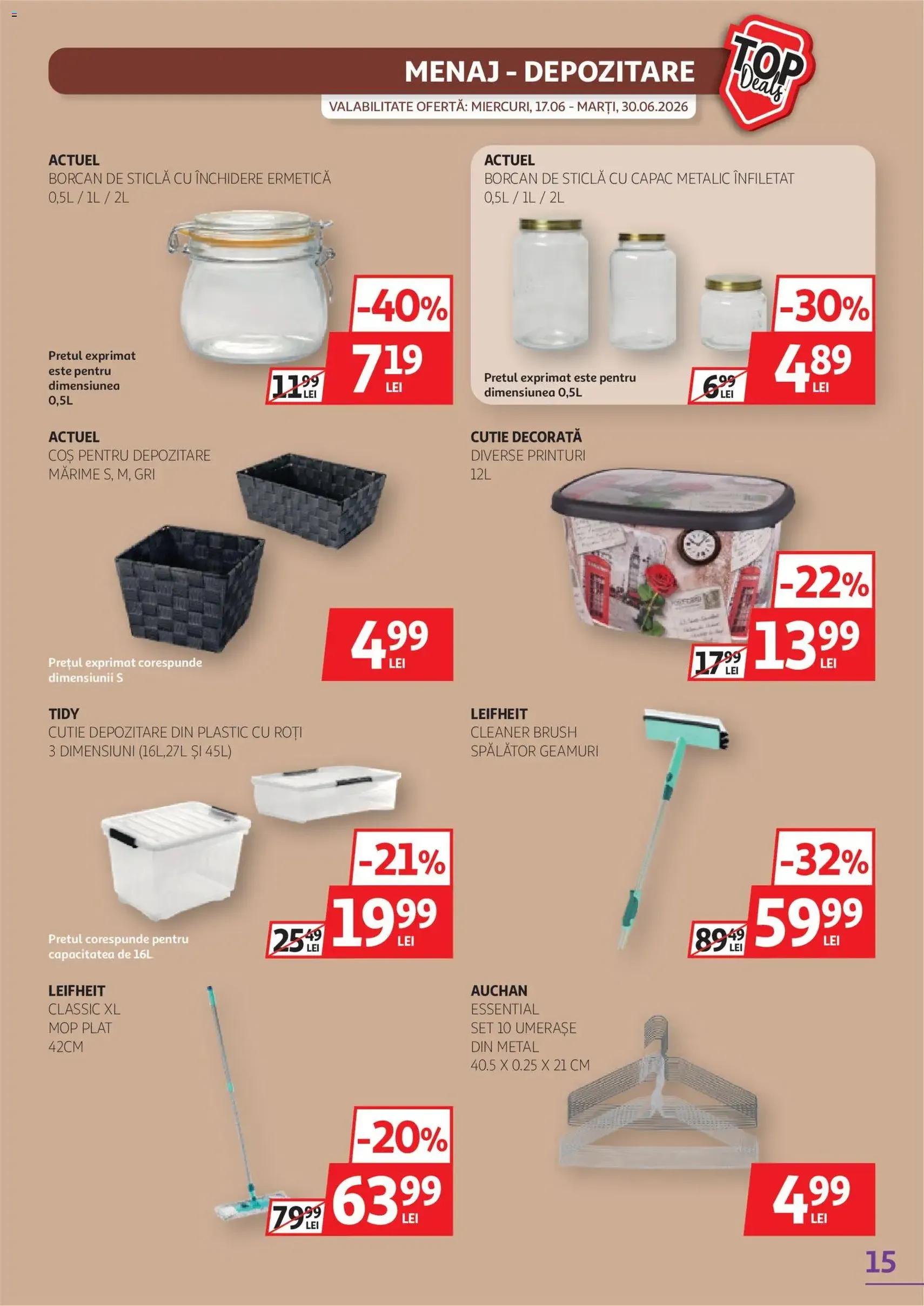 Auchan Catalog - cataloage valabile începând cu 17.06.2026 pagina 15 din 35