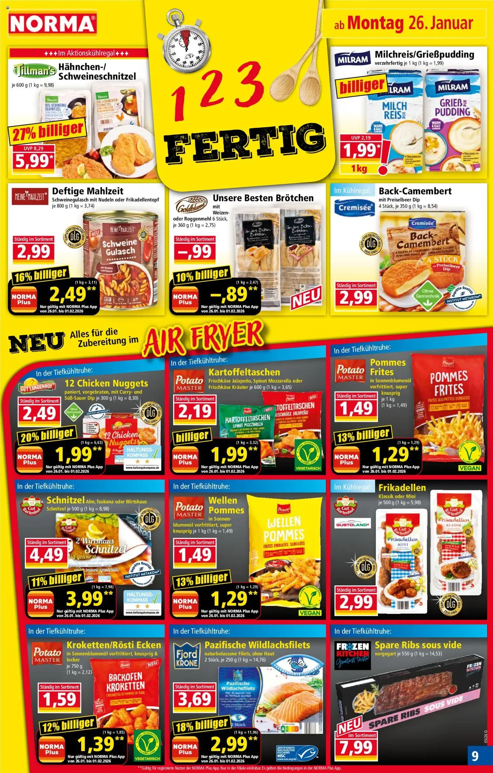 Norma Prospekt - Gültiger Prospekt ab 26.01.2026, Seite 9 von insgesamt 20