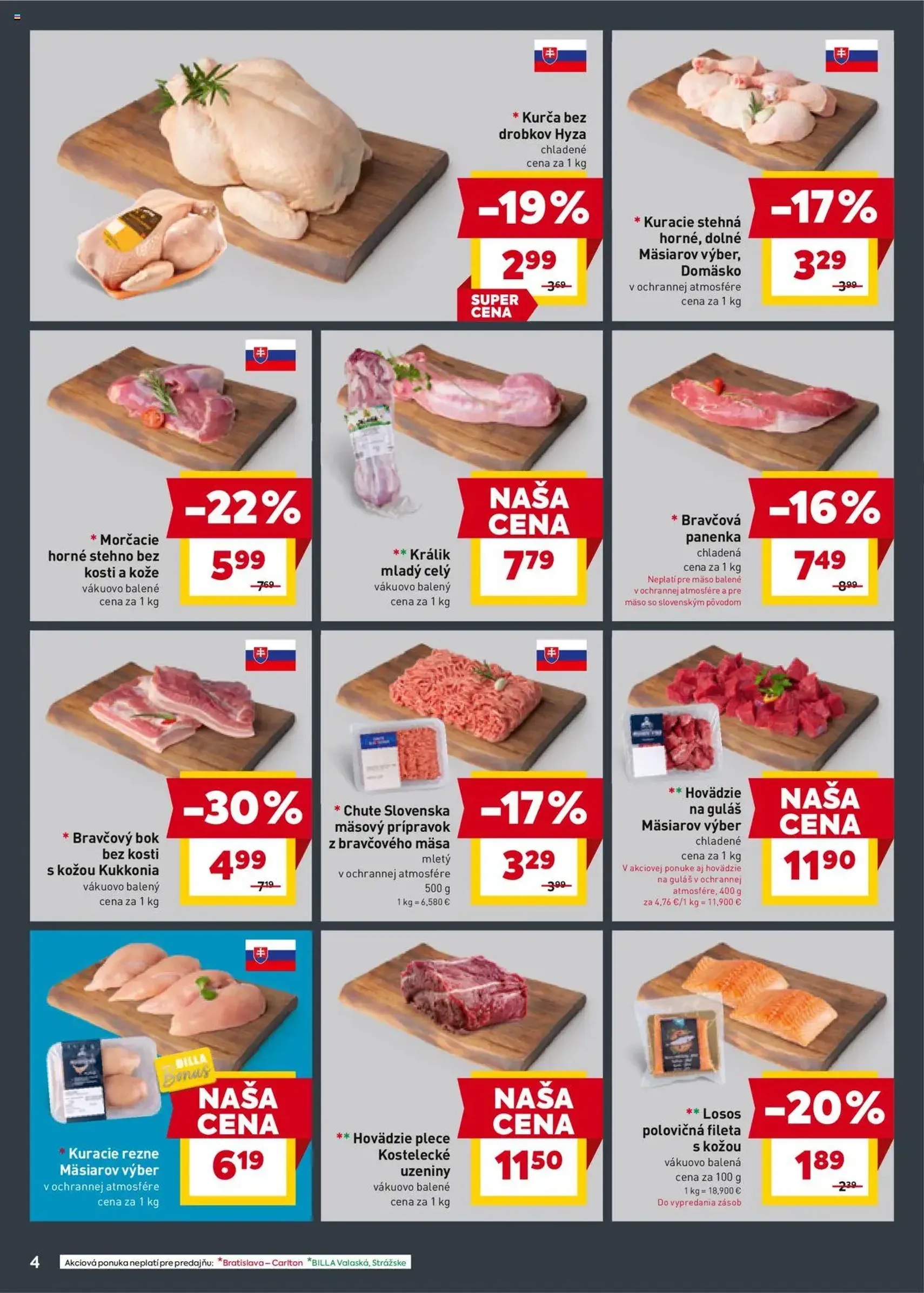 Billa leták - platný leták od 13.08.2025 strana 4 z 20