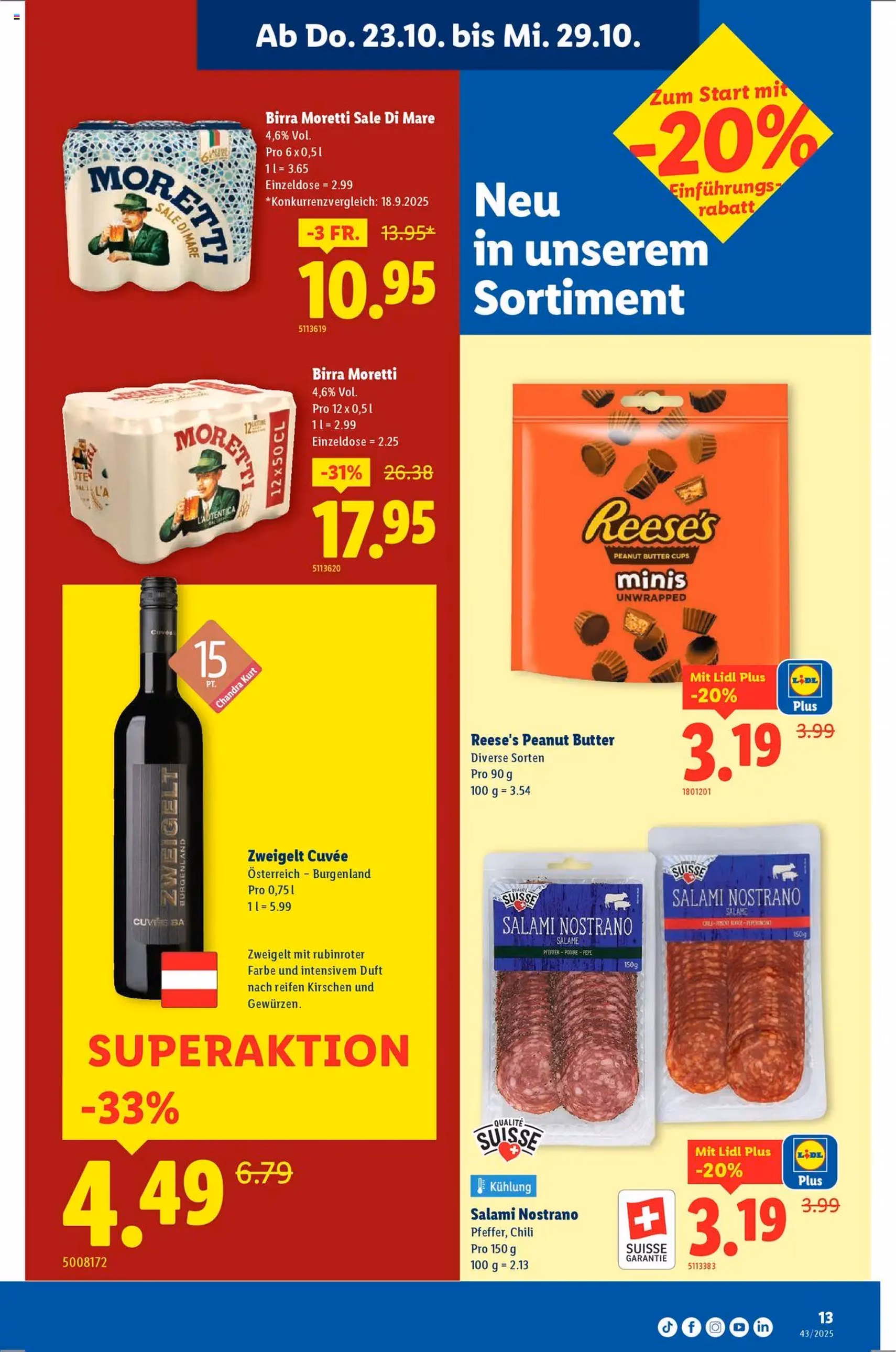 Lidl Aktionen - Gültiger Prospekt ab 23.10.2025, Seite 13 von insgesamt 32