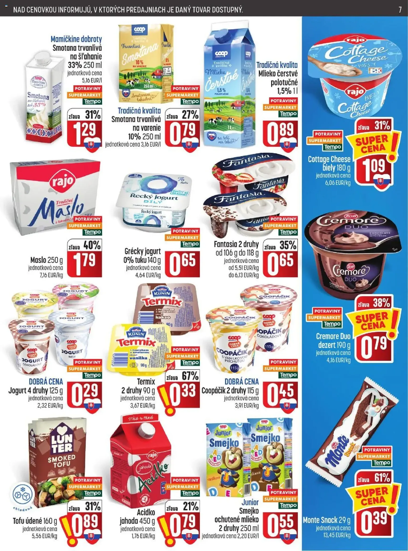 COOP Jednota leták - platný leták od 22.10.2026 strana 7 z 29