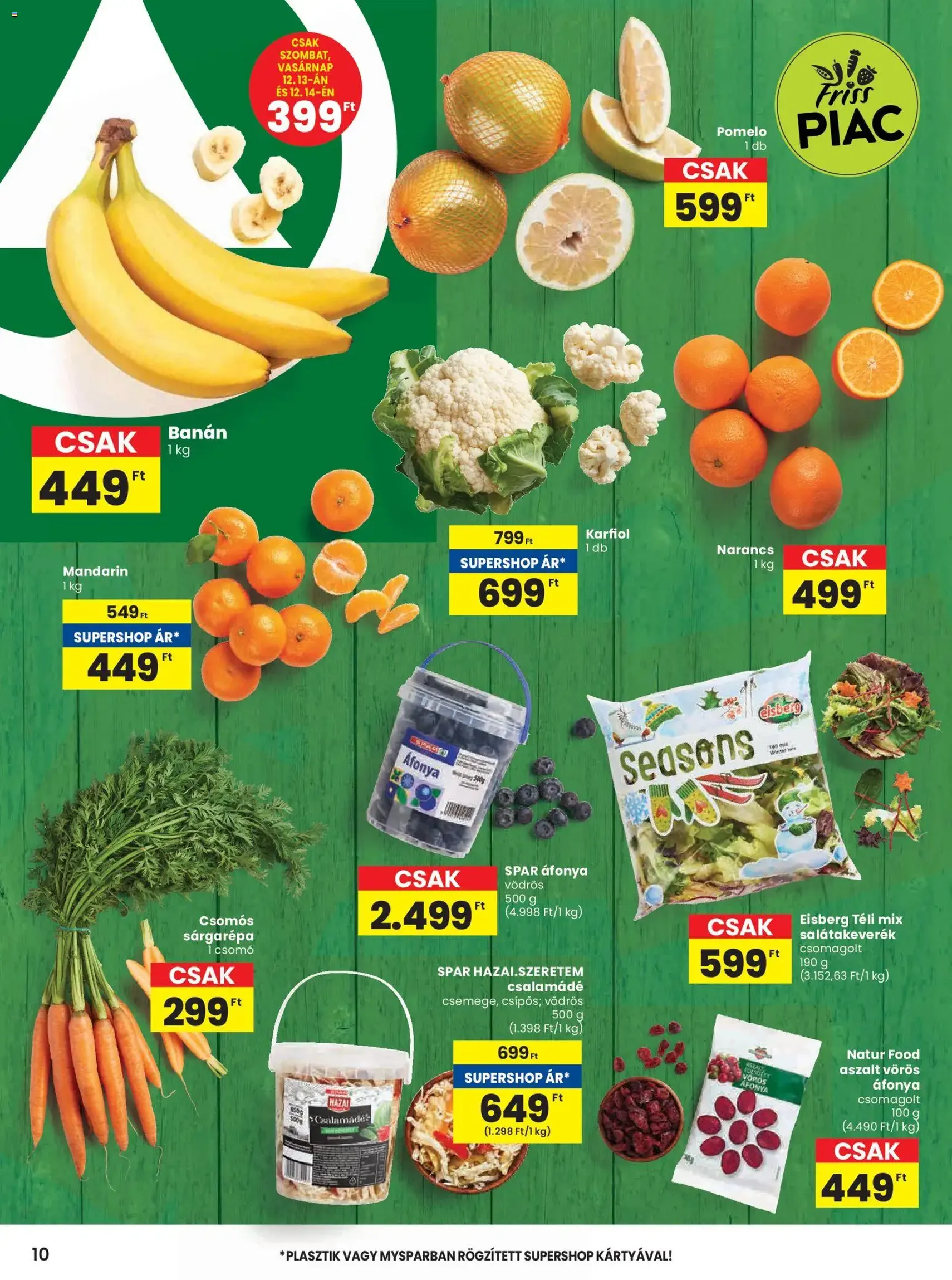 Spar Akciós újság - 2025.12.11. érvényes szórólap 10 oldal 28 oldalból