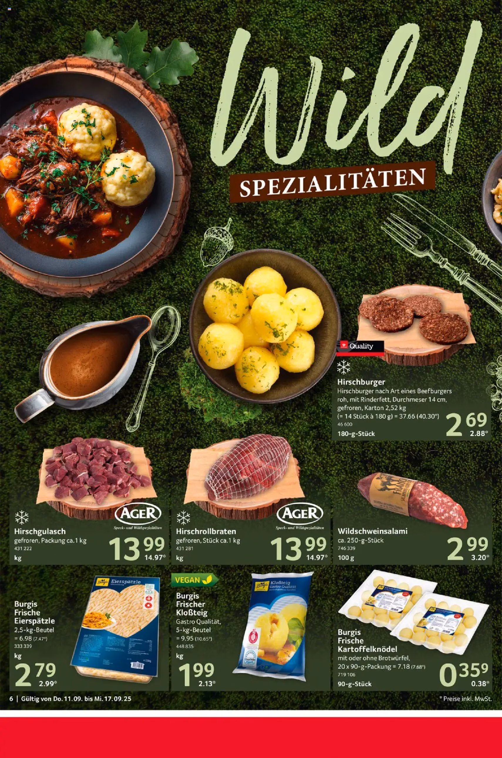 Selgros Prospekt - Gültiger Prospekt ab 11.09.2025, Seite 6 von insgesamt 28 Selgros Prospekt - Gültiger Prospekt ab 11.09.2025, Seite 6 von insgesamt 28