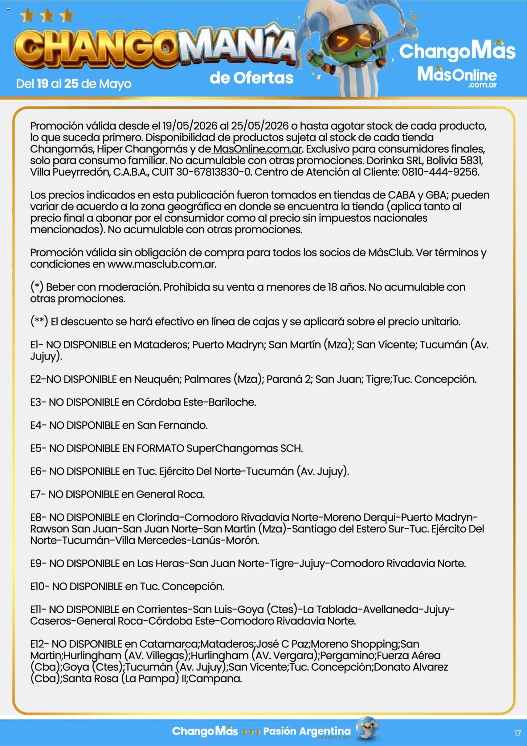 Punto Mayorista catálogo - folleto válido desde 19/05/2026 página 17 de 18